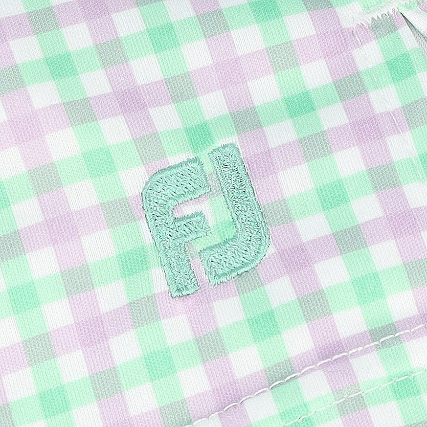 FootJoy Knit Lavender/Mint/Gingham Skort Women - Picture 15 of 16