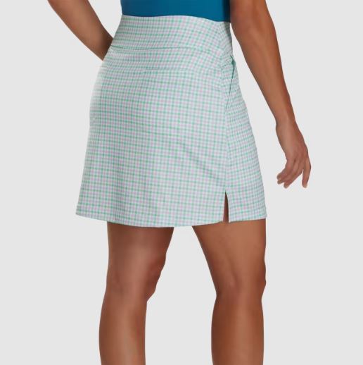FootJoy Knit Lavender/Mint/Gingham Skort Women - Picture 13 of 16