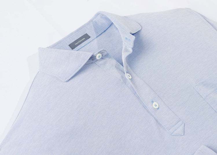 Turtleson Lester Oxford Performance Polo Golf Shirt Men - Picture 17 of 17