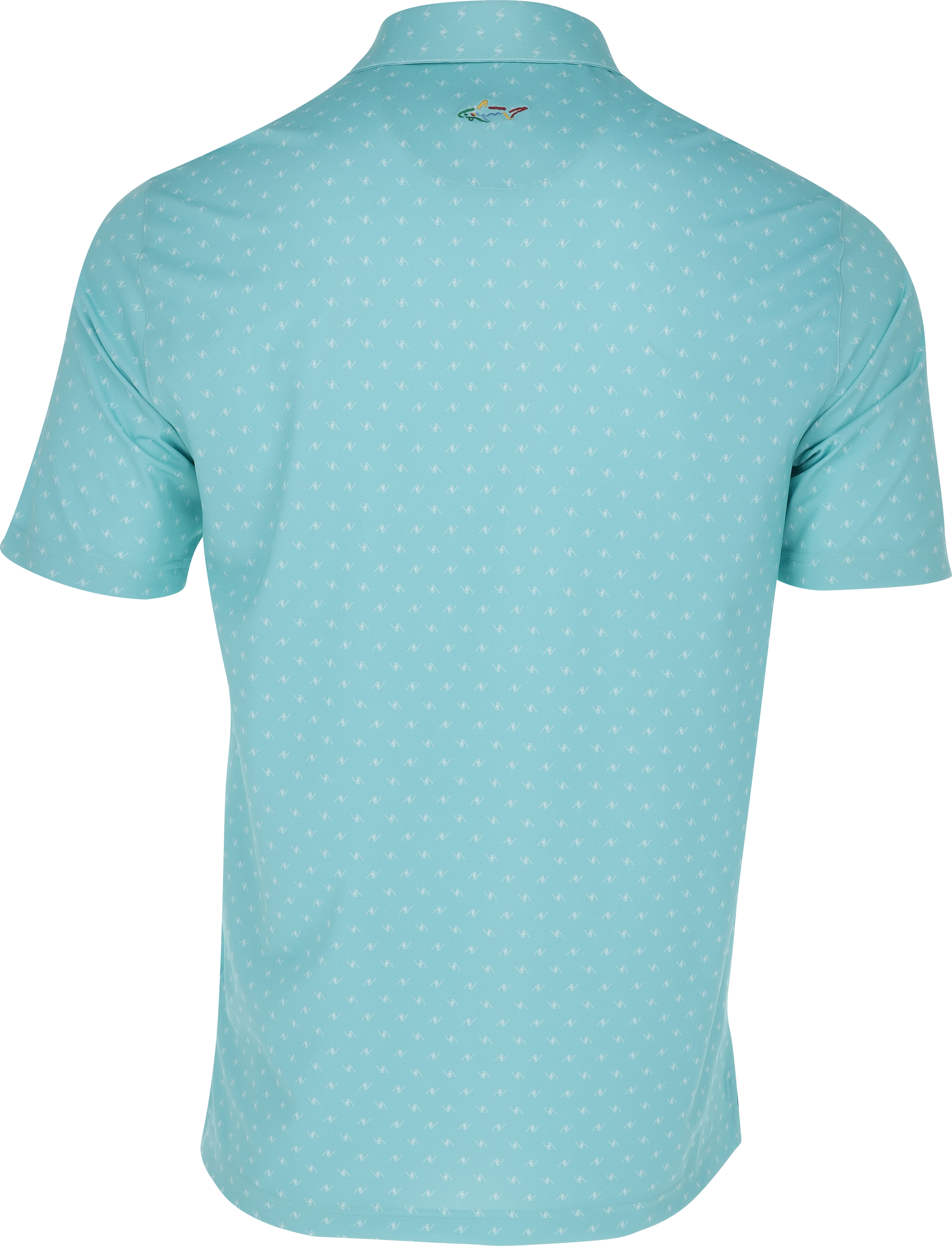 Greg Norman Freedom Micro Pique Spinner Print Shirt Herren - Farbe & Größe wählbar - Bild 10 von 16
