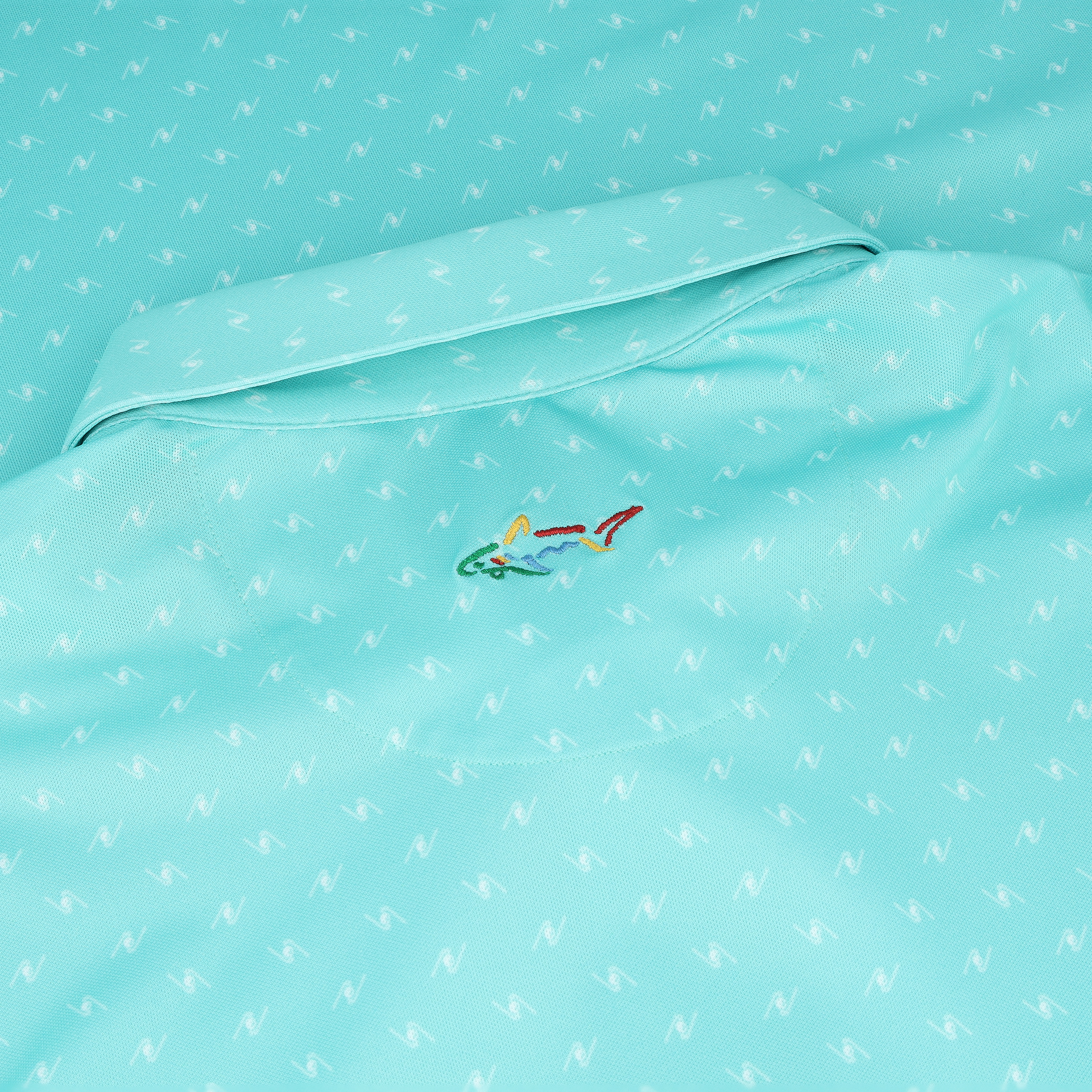 Greg Norman Freedom Micro Pique Spinner Print Shirt Herren - Farbe & Größe wählbar - Bild 12 von 16