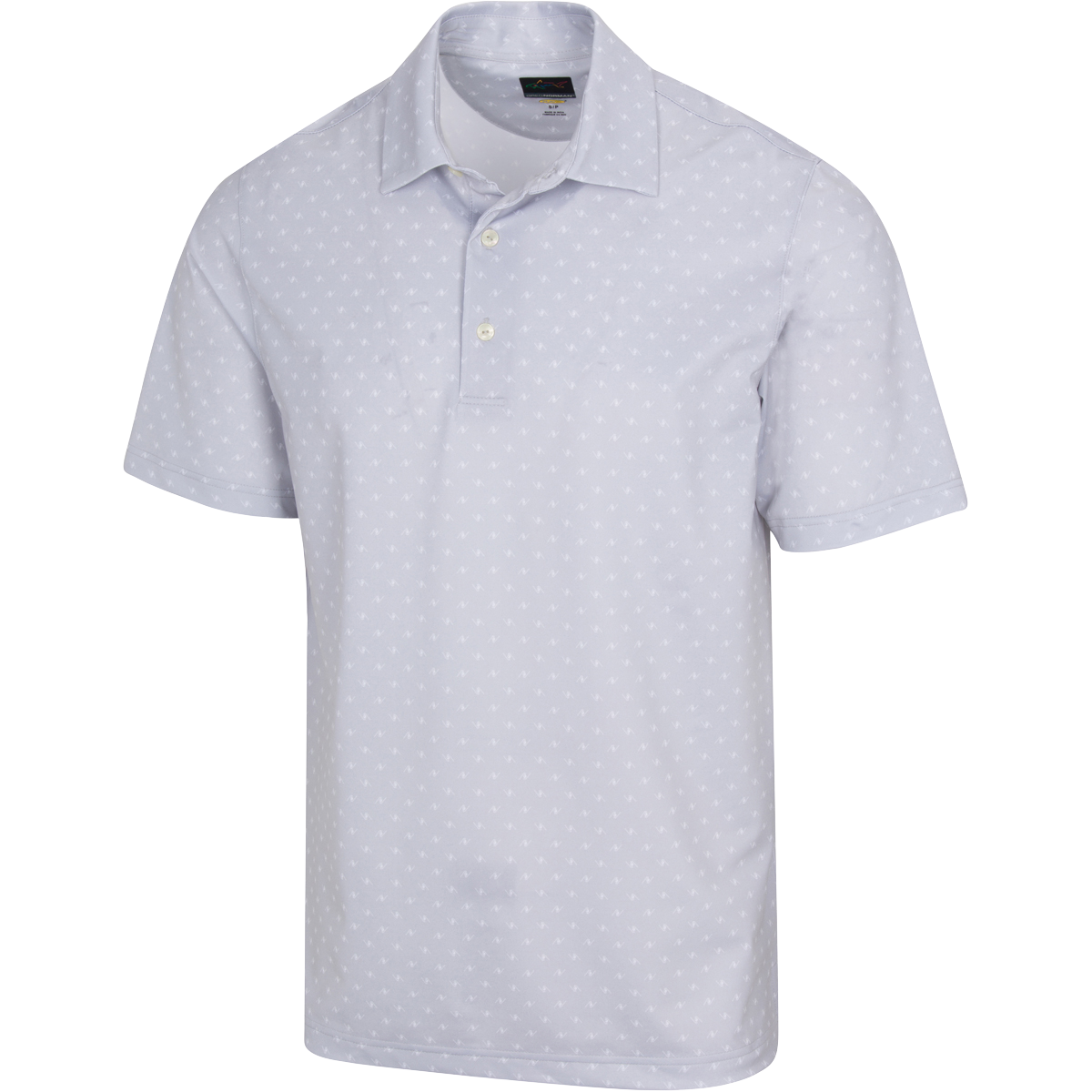 Greg Norman Freedom Micro Pique Spinner Print Shirt Herren - Farbe & Größe wählbar - Bild 14 von 16