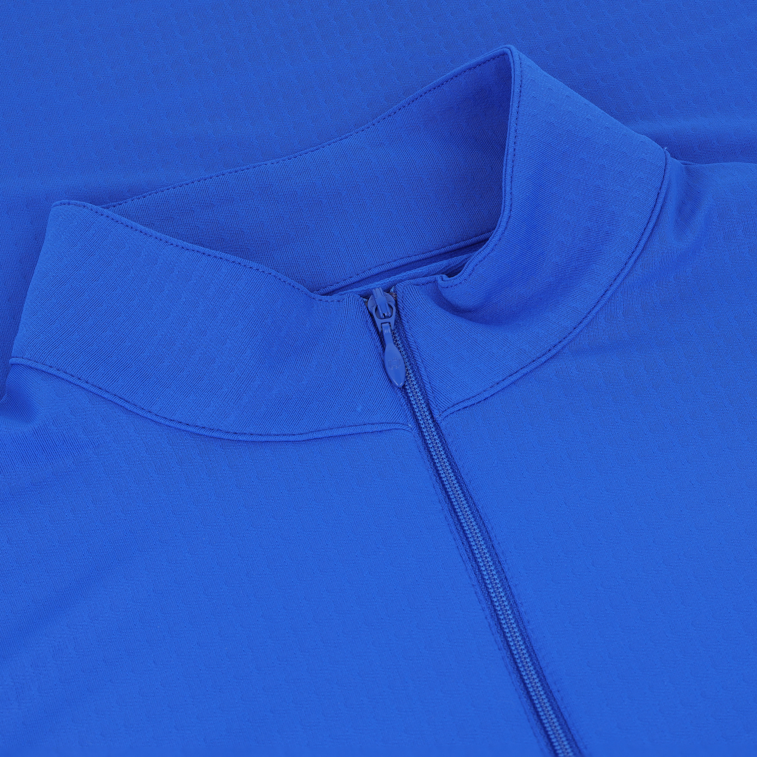 IBKUL Essential LS Zip Mock Blue Shirt Women - Picture 11 of 11