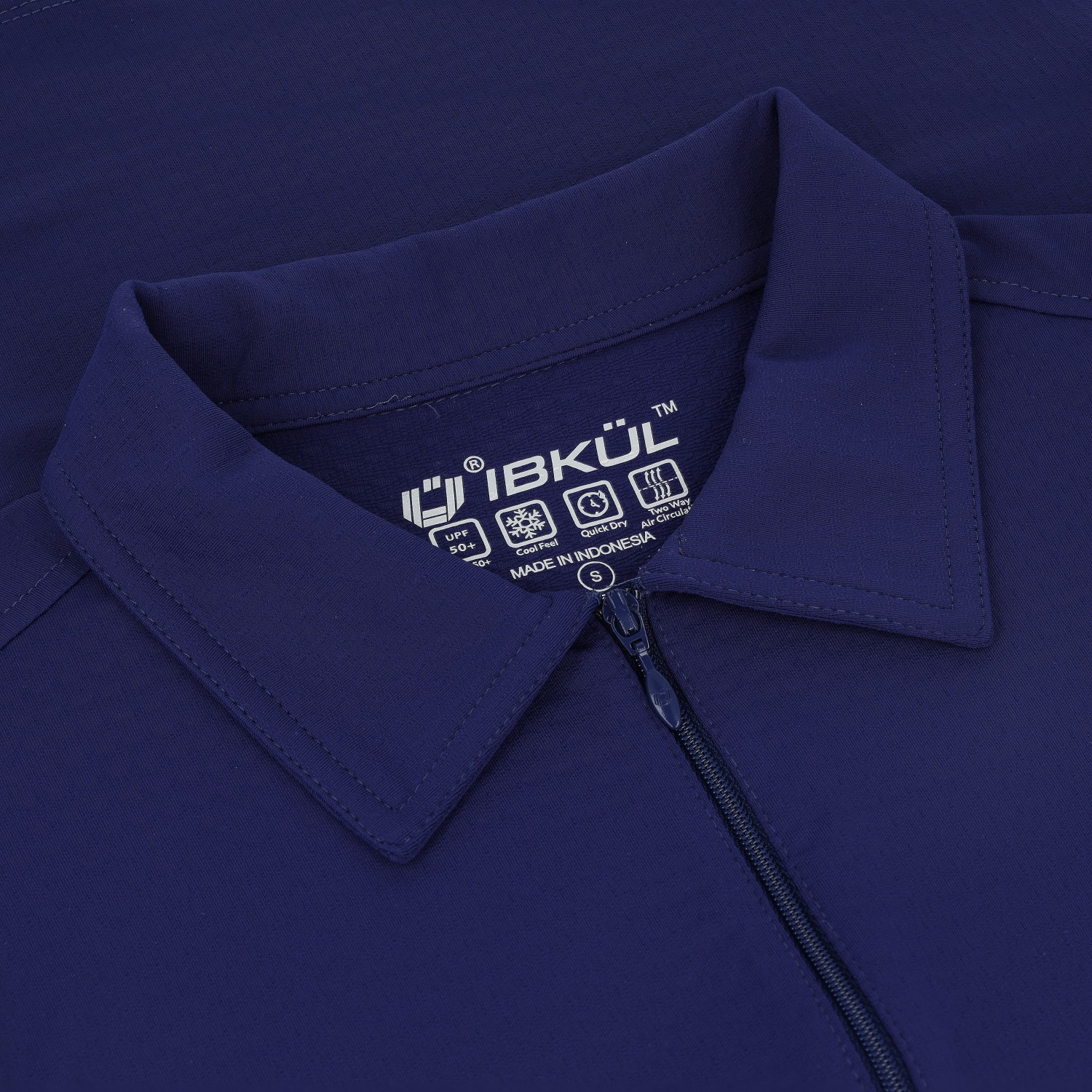 IBKUL Essential SL Polo Navy Shirt Women - Picture 12 of 12
