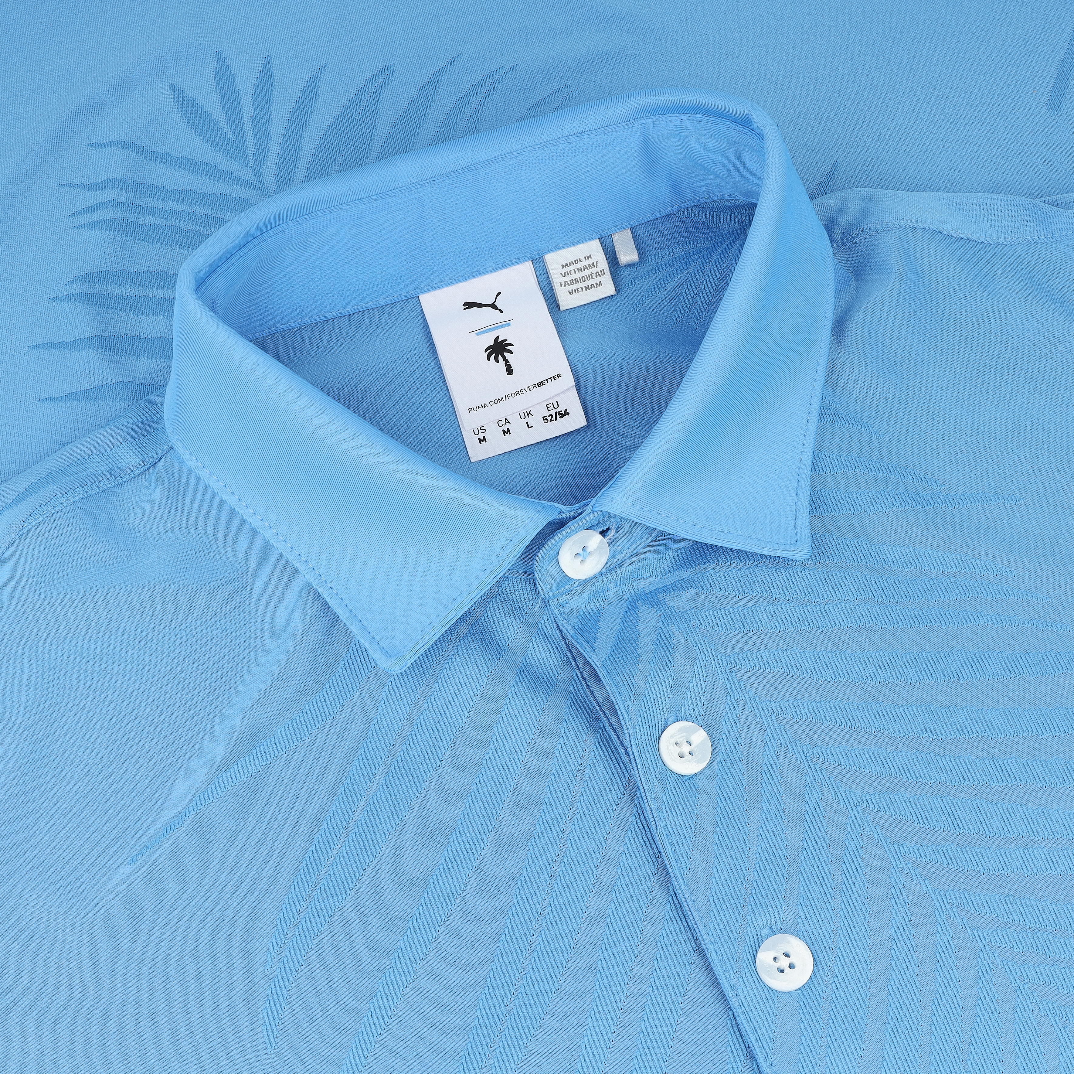 Camisa Puma X PTC Jacquard Azul Regal Hombre - Imagen 20 de 20