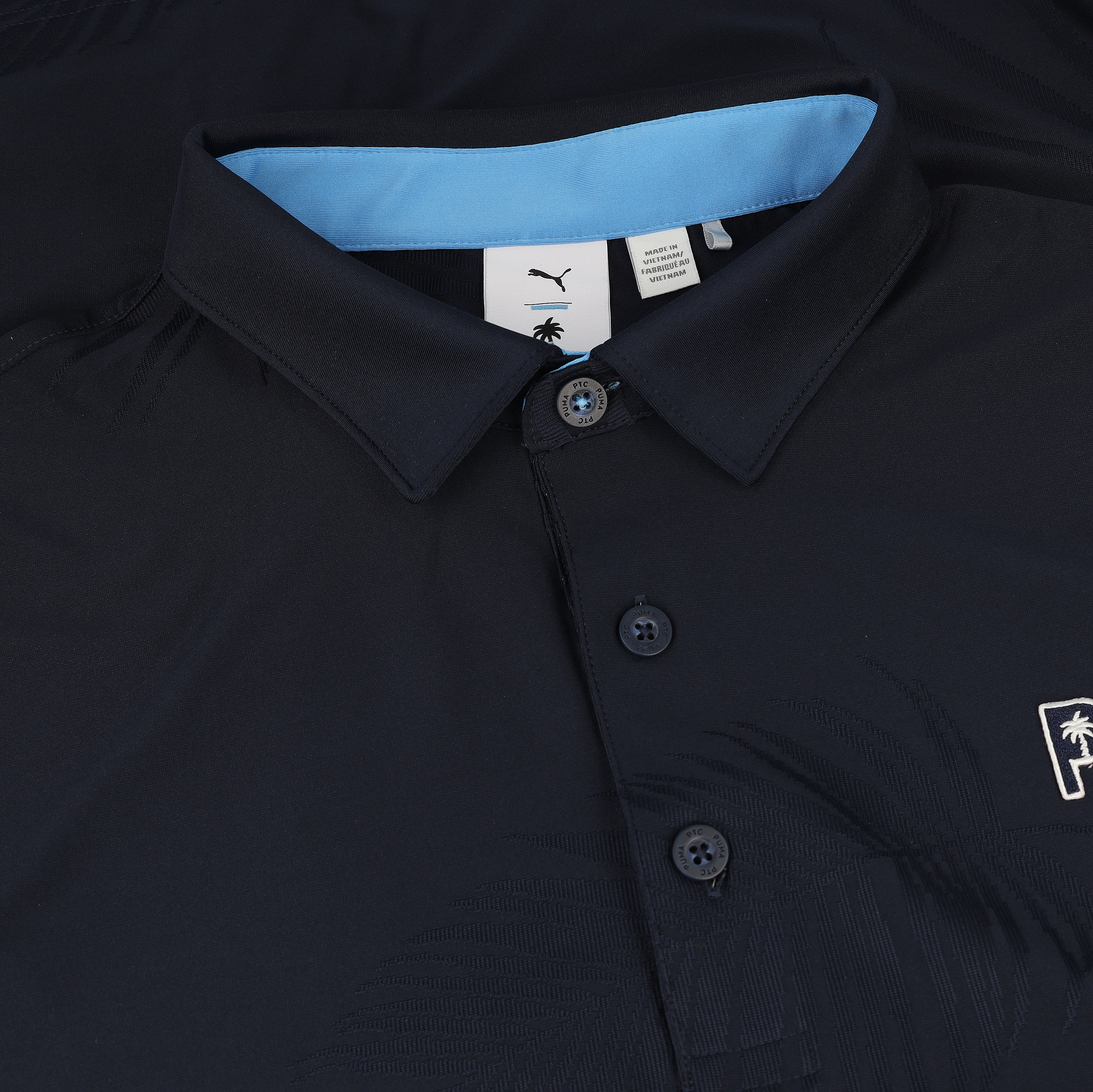 Puma X PTC Jacquard Deep Navy Shirt Herren - Bild 10 von 20