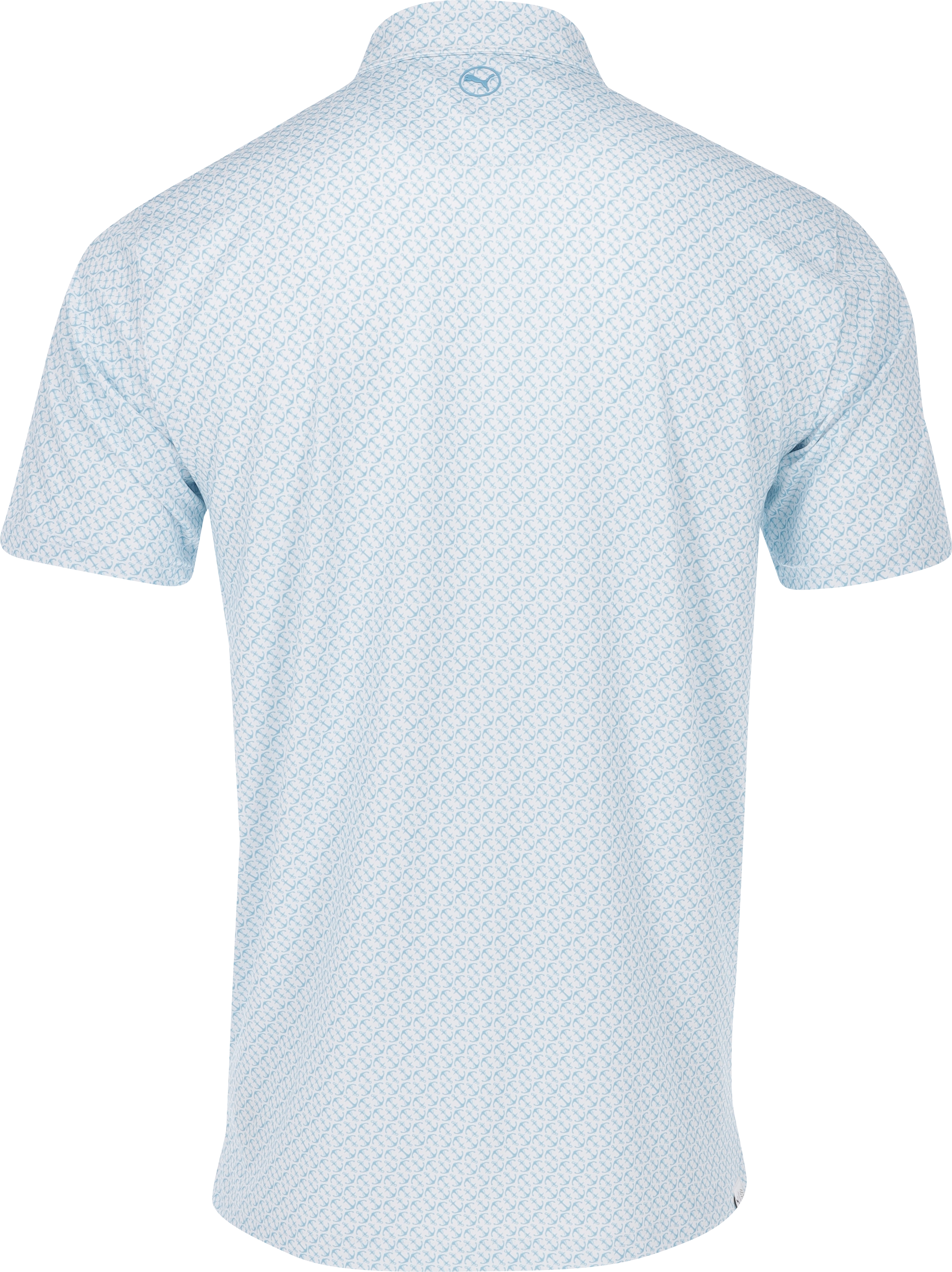 Camisa Puma Mattr Anchors blanca brillante/azul agua para hombre XXL - Imagen 2 de 5