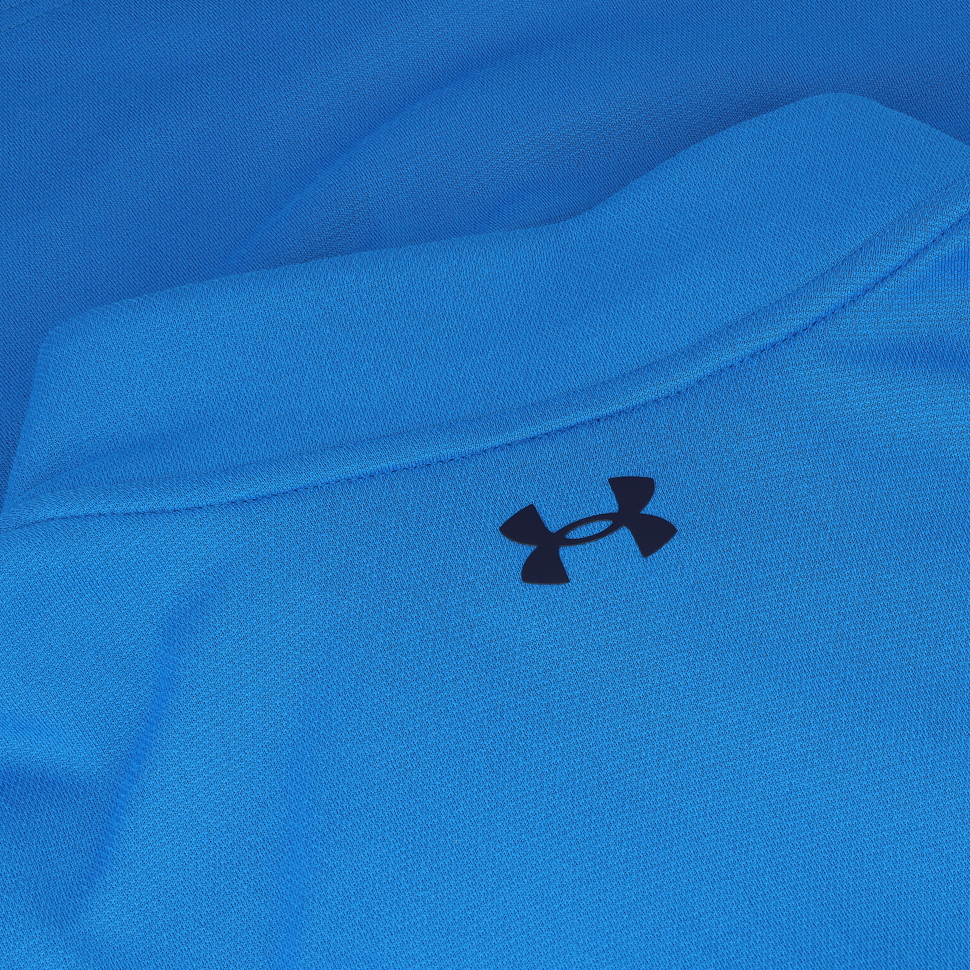 Under Armour UA Fusion Fleece 1/4 Zip Photon Blue Outerwear Men - Picture 10 of 16
