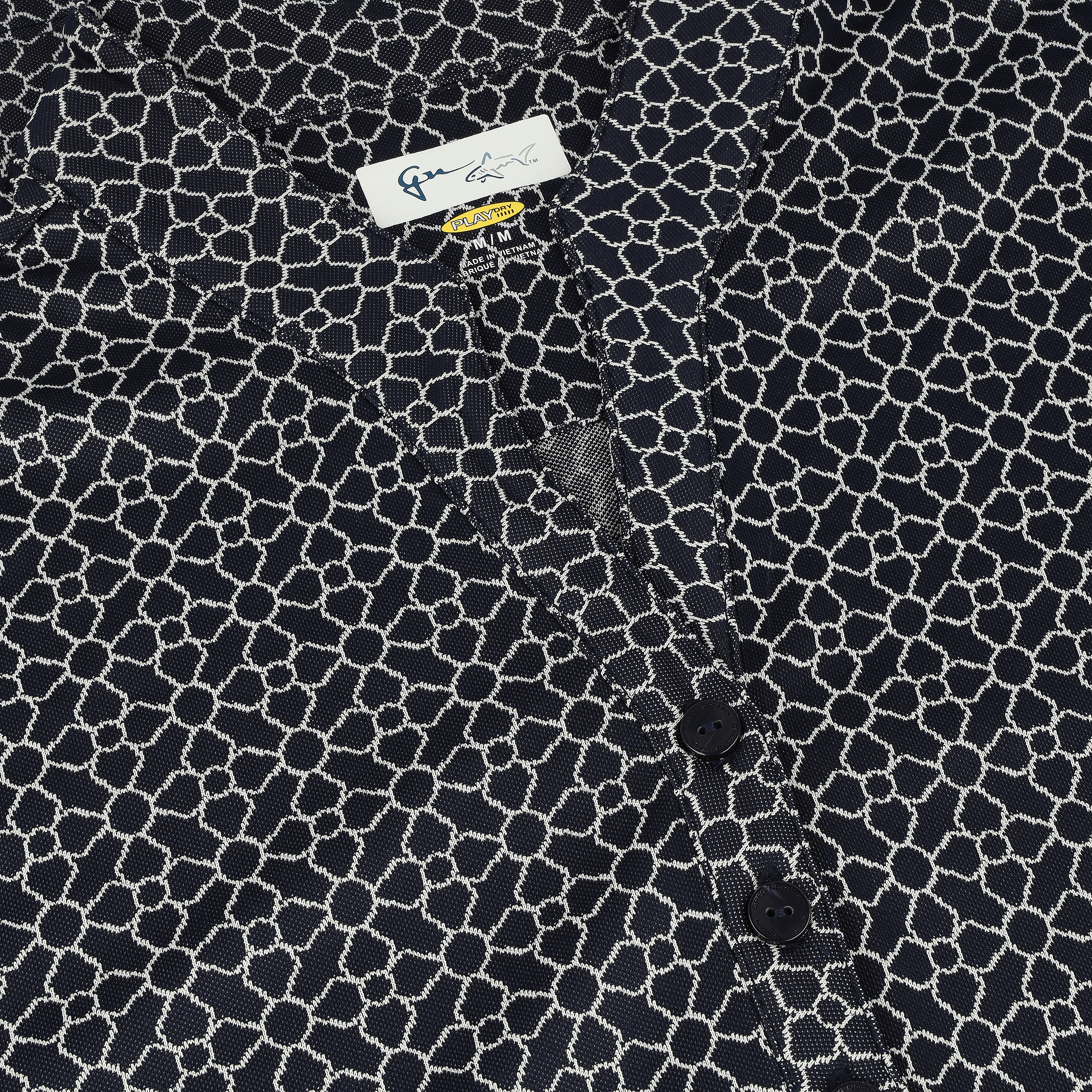 Greg Norman Trellis Jacquard-Hemd mit Knöpfen Damen - Farbe & Größe wählbar - Bild 16 von 20
