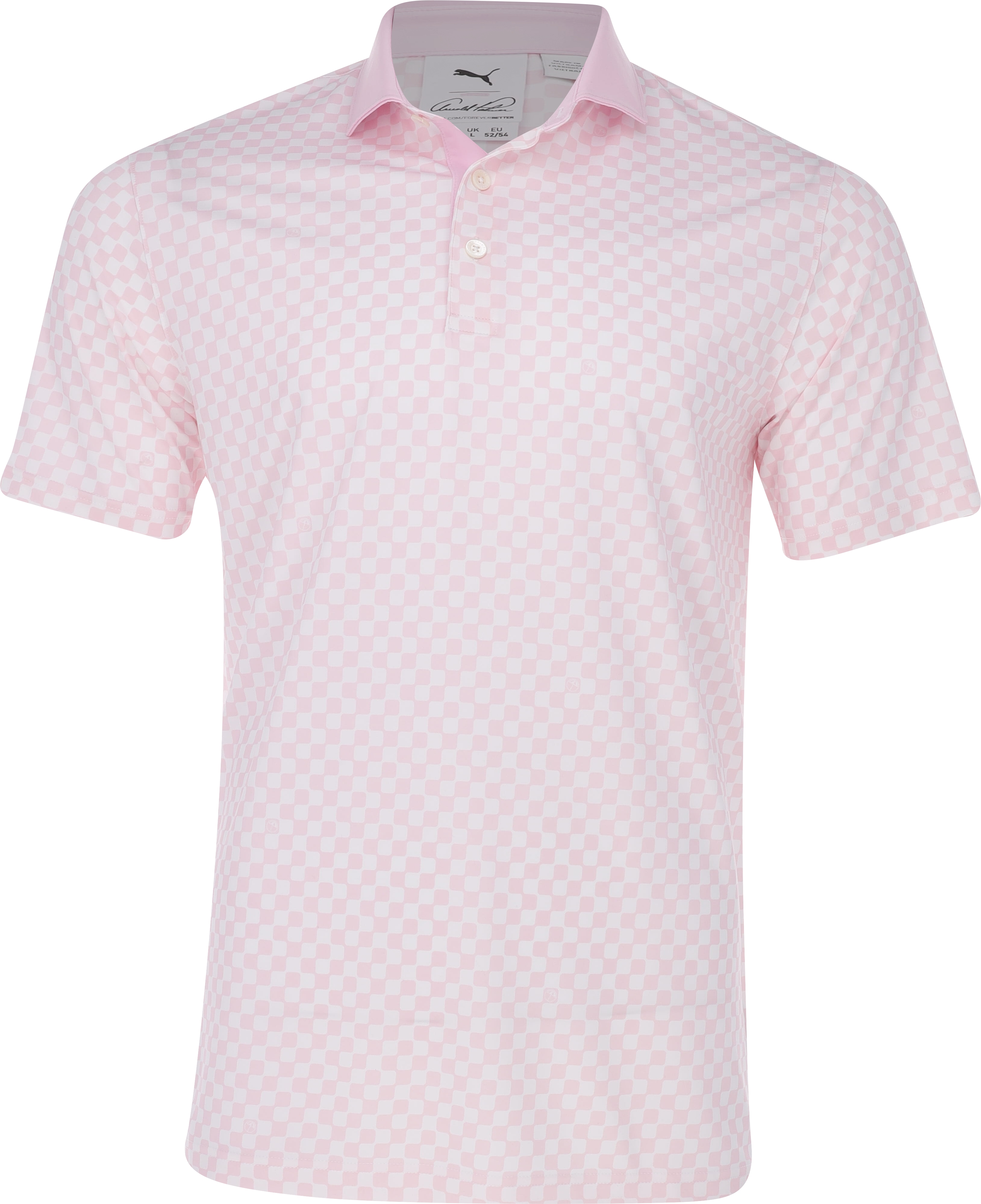 Puma Puma X AP Mattr Checkered White Glow/Pale Pink Shirt Men - Picture 6 of 10