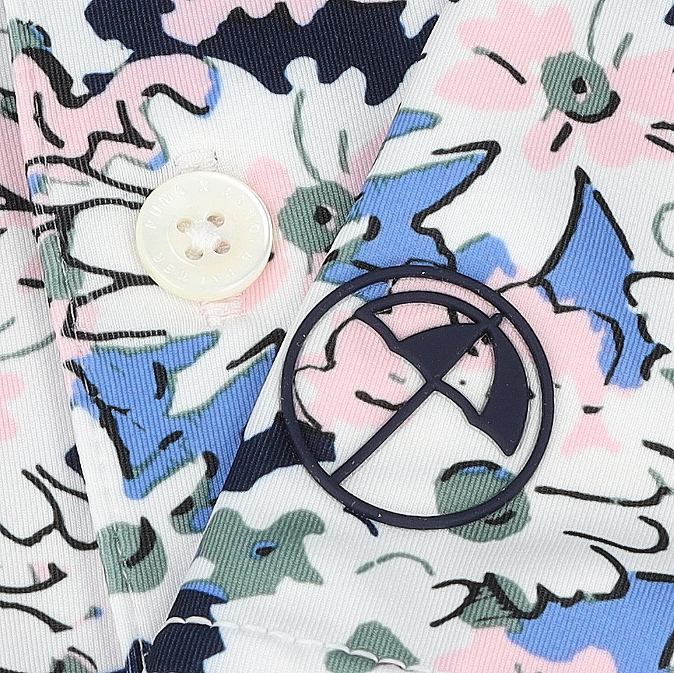 Puma Puma X AP Floral White Glow/Deep Navy Shirt Herren - Bild 14 von 15