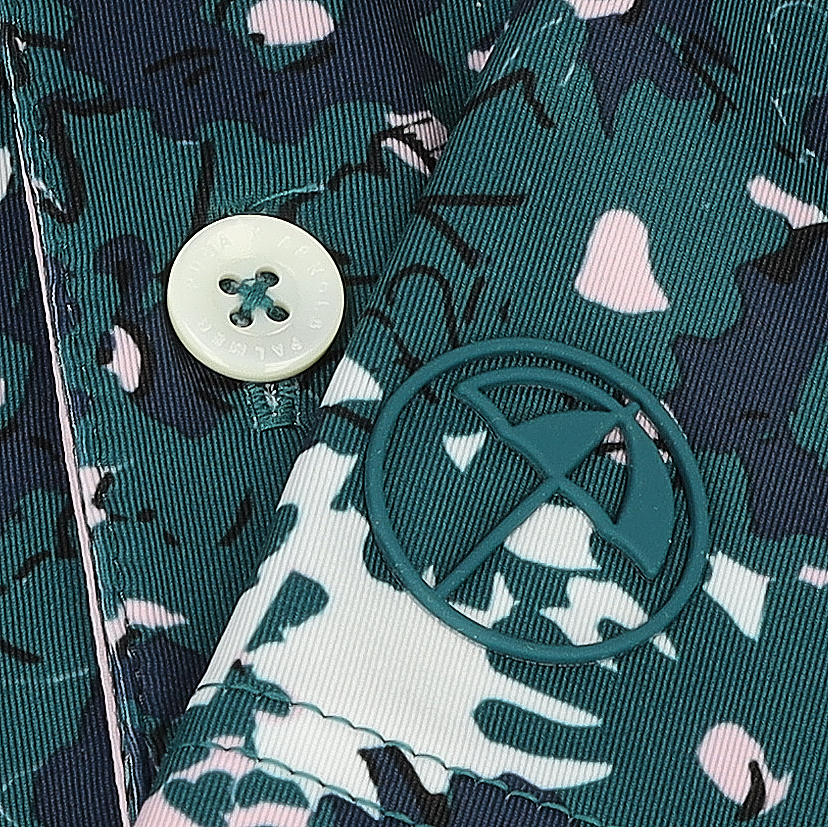 Puma Puma X AP Floral Cold Green Shirt Men S - Picture 4 of 5