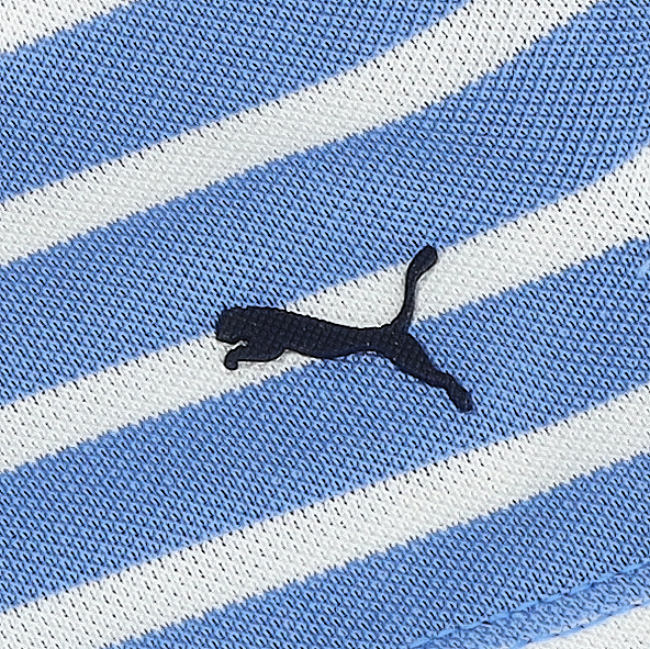 Puma EveryDay Stripe Pique Blue Skies/White Glow Shirt Damen - Bild 8 von 33