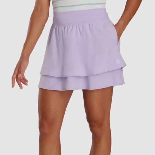FootJoy Lightweight Woven Lavender Skort Women - Picture 17 of 21