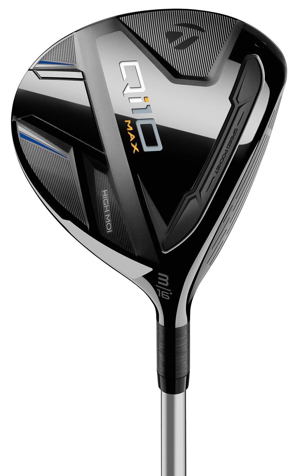 TaylorMade Qi10 MAX 19* 5 Wood X Stf 2nd Gen. Rogue Silver (110