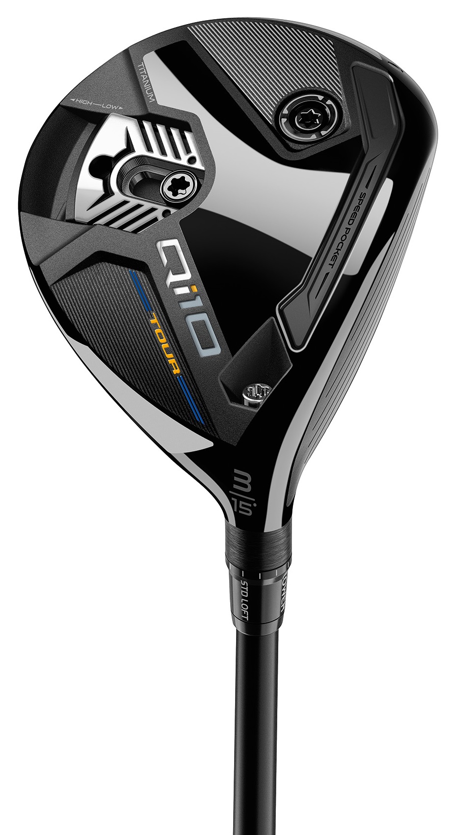Left Hand TaylorMade Qi10 Tour 15* 3 Wood Reg Mitsubishi Tensei AV