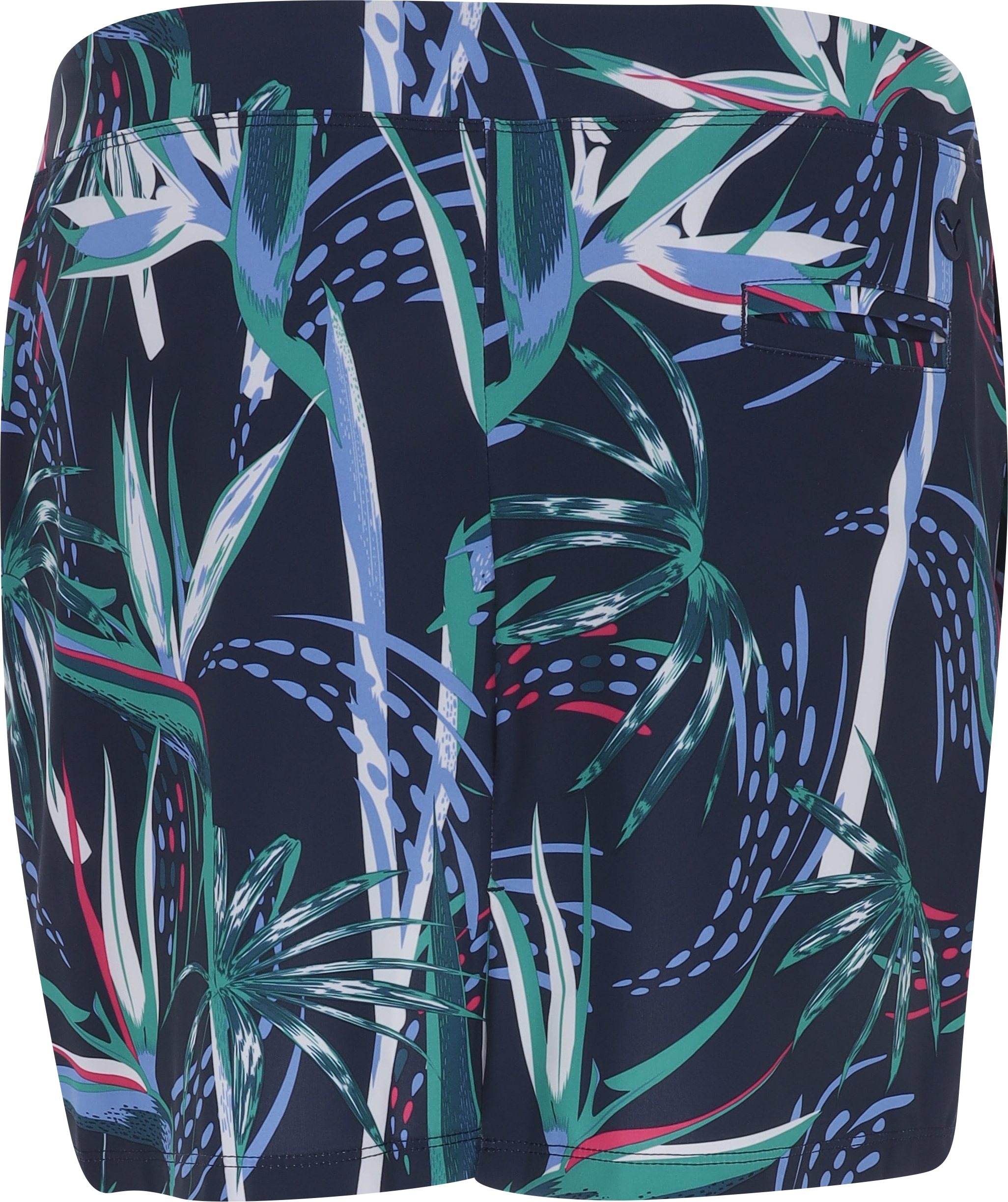 Puma Youth Girls Paradise Knit Deep Navy/White Glow Skort Junior - Picture 12 of 20