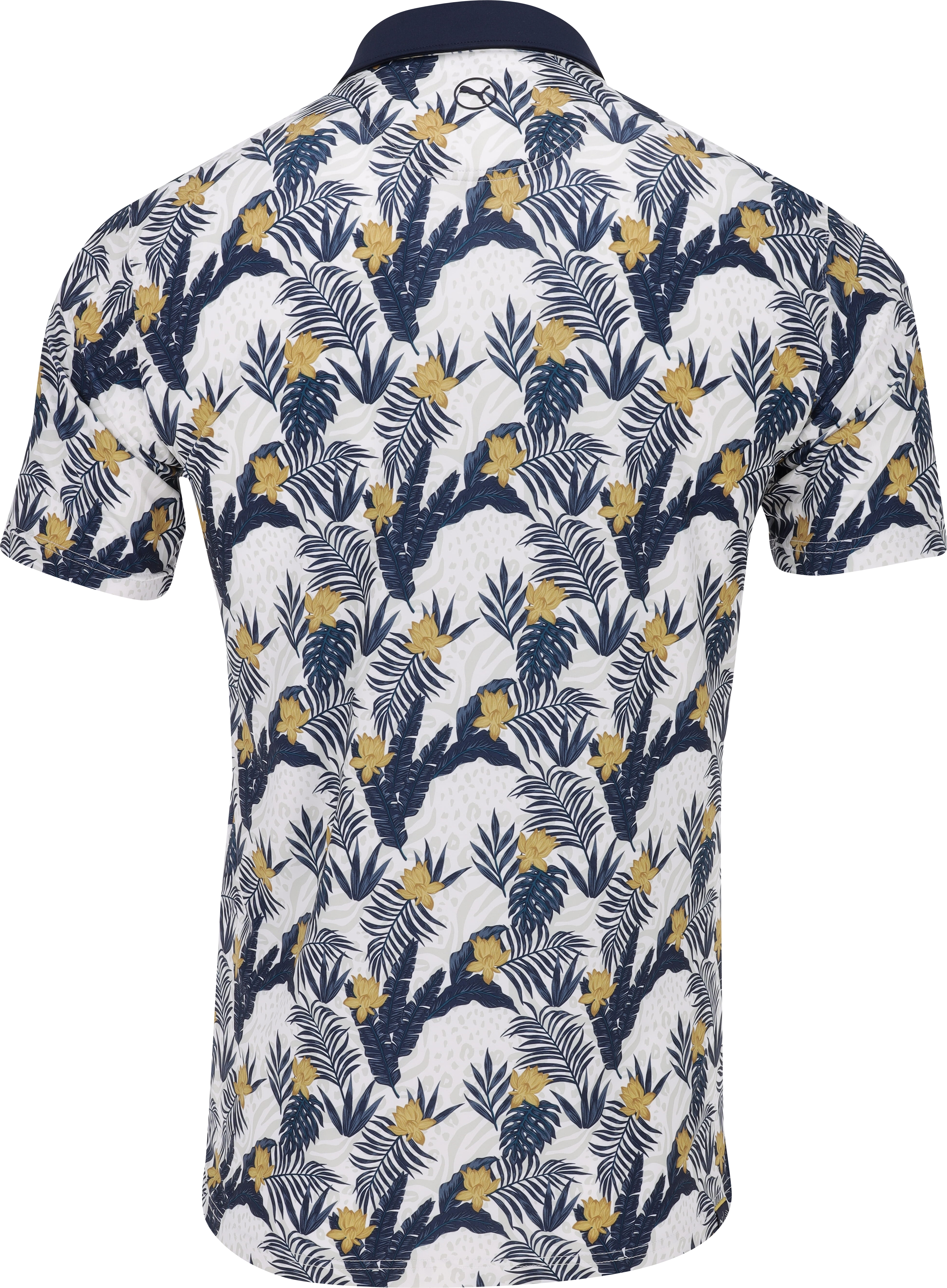 Puma MATTR Tropic White Glow/Deep Navy Shirt Men - Picture 14 of 17