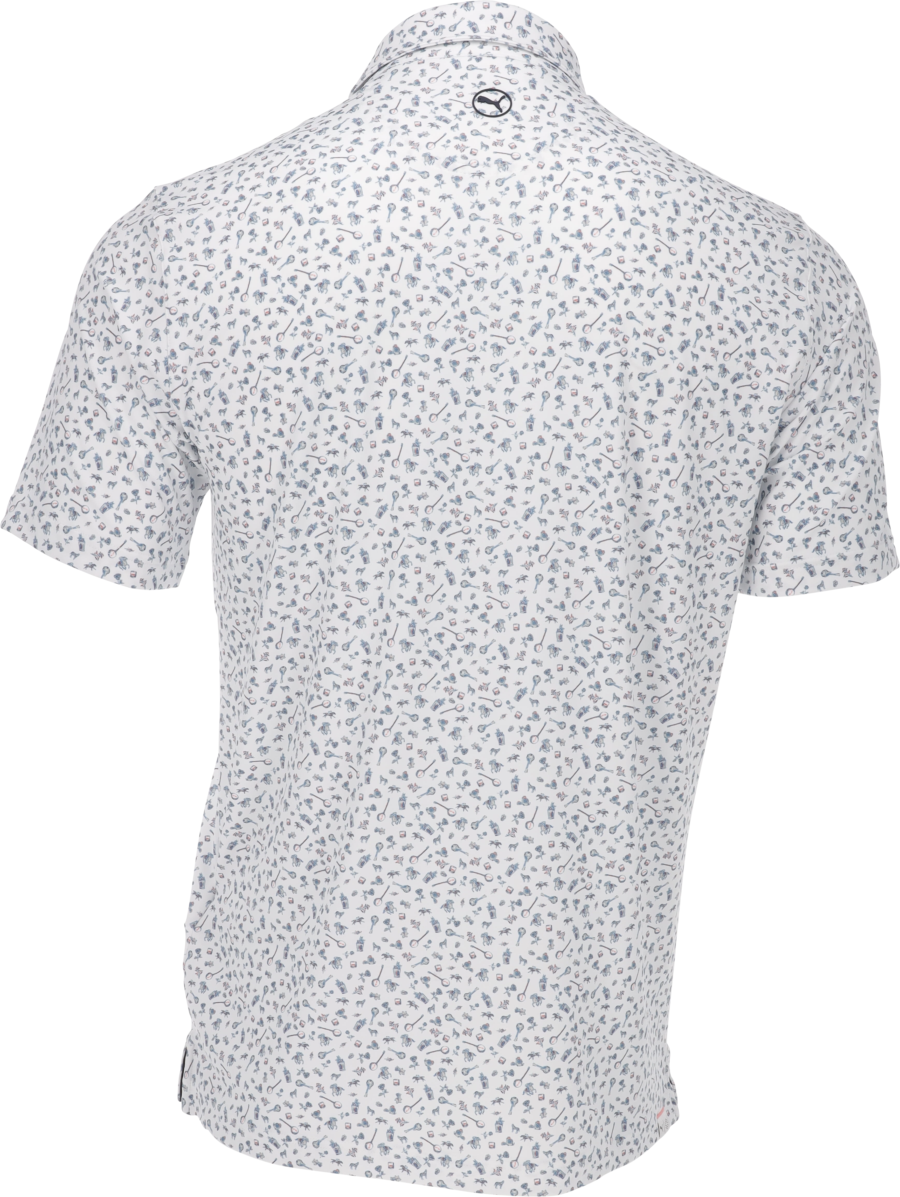Puma Mattr Superfecta White Glow/Deep Navy Shirt Men M - Photo 2 sur 5