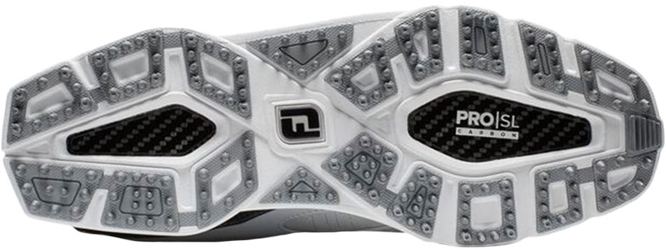 FootJoy Pro/SL Carbon 53104 White Men Spikeless Golf Shoes