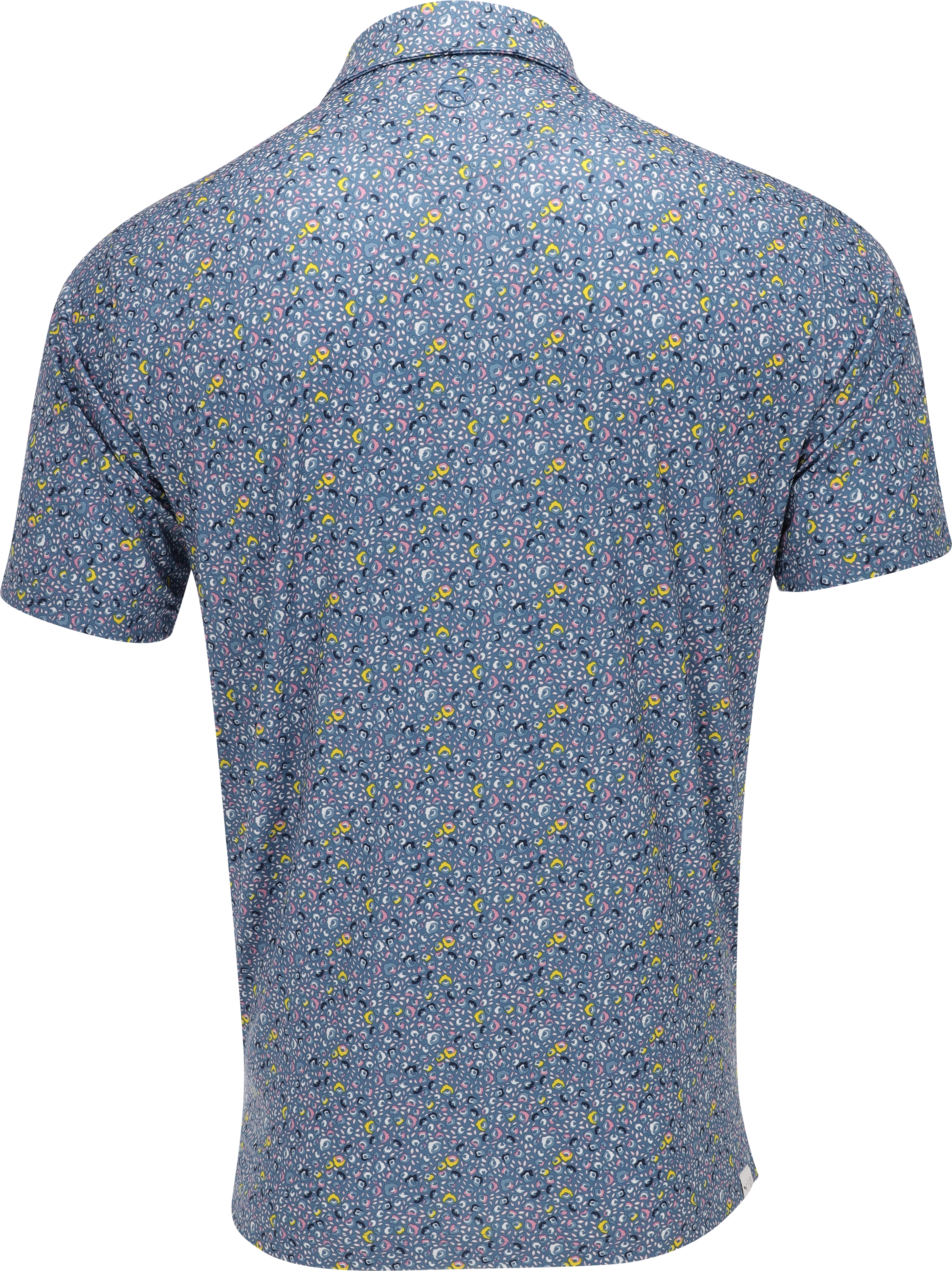 Puma MATTR Soto Blue Horizon/Pele' Yellow Shirt Men XXL - Picture 2 of 5