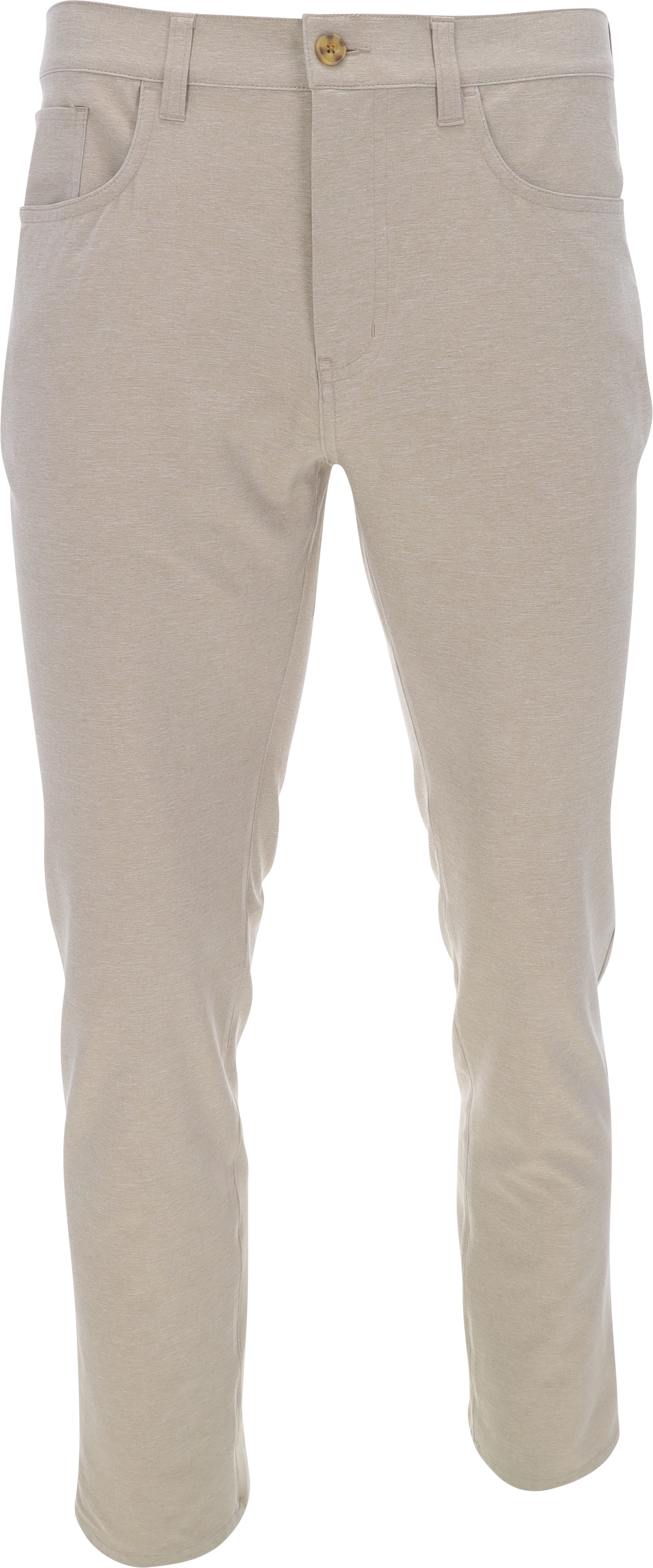 Ben Hogan 5 Pocket Performance Heather Khaki Heather Pants Men - Picture 26 of 45