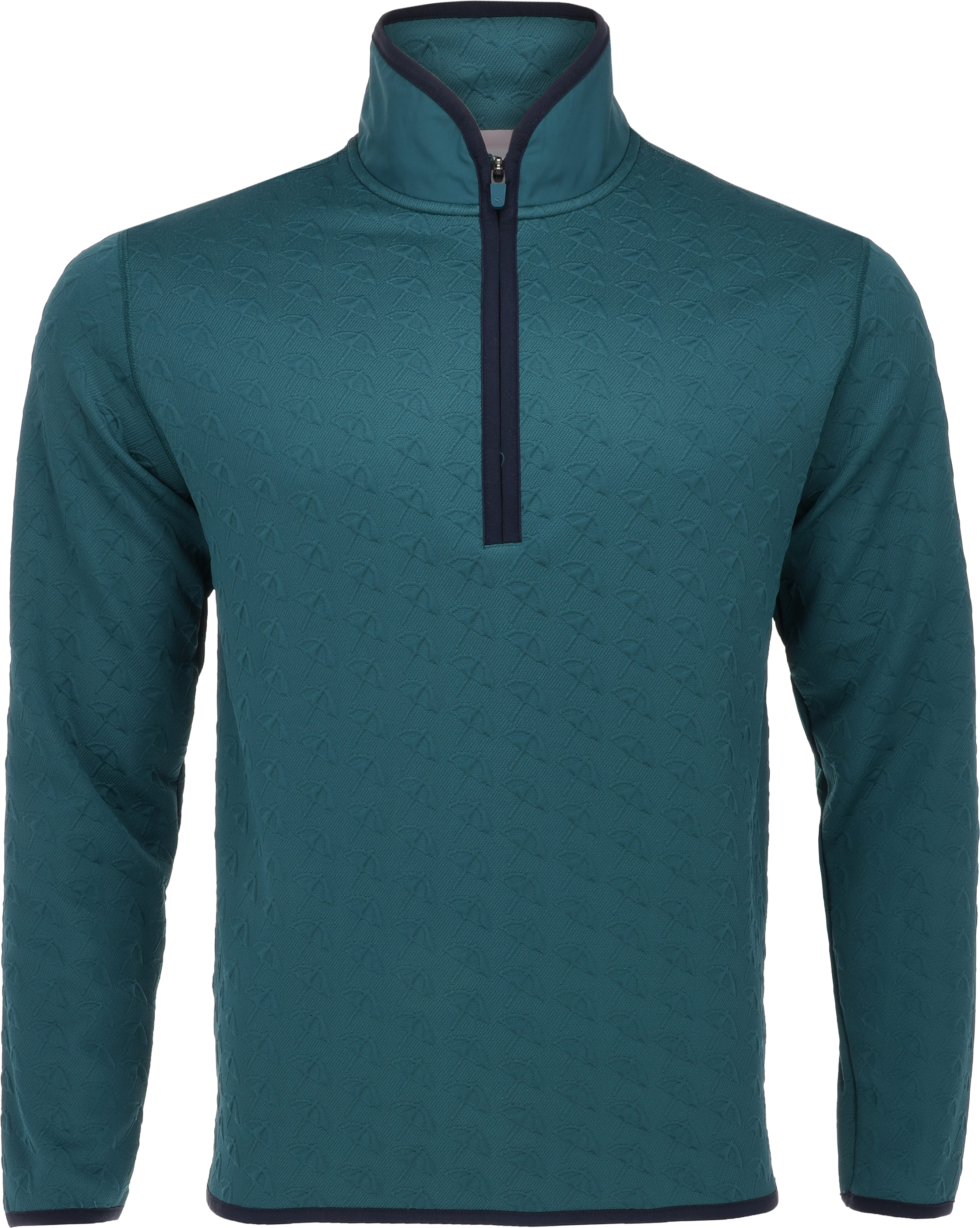 Puma Puma X Ap Jacquard 1/4 Zip Cold Green Oberbekleidung Herren - Bild 6 von 15