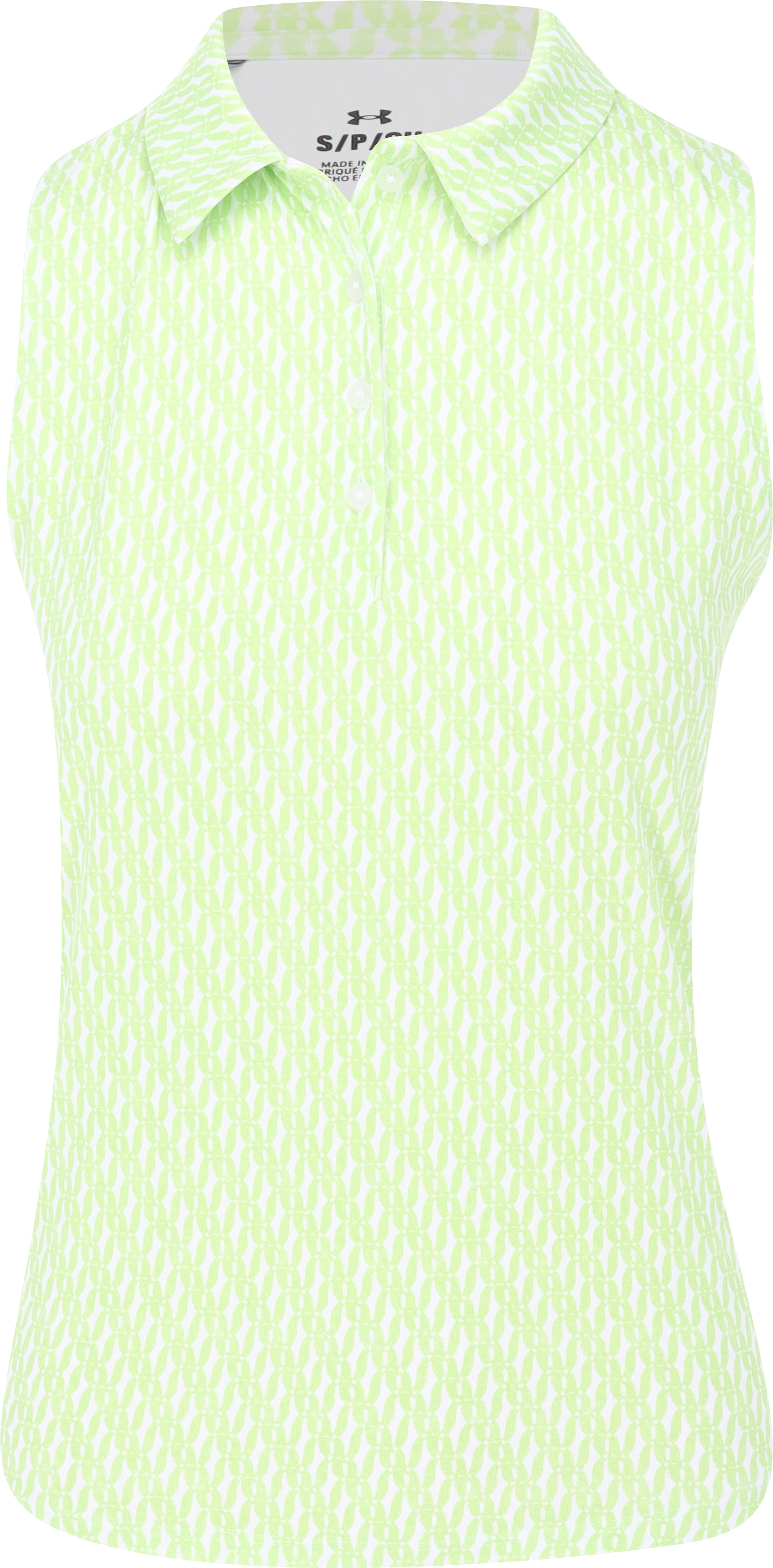 Under Armour Playoff Mosaic Sleeveless White Shirt Women