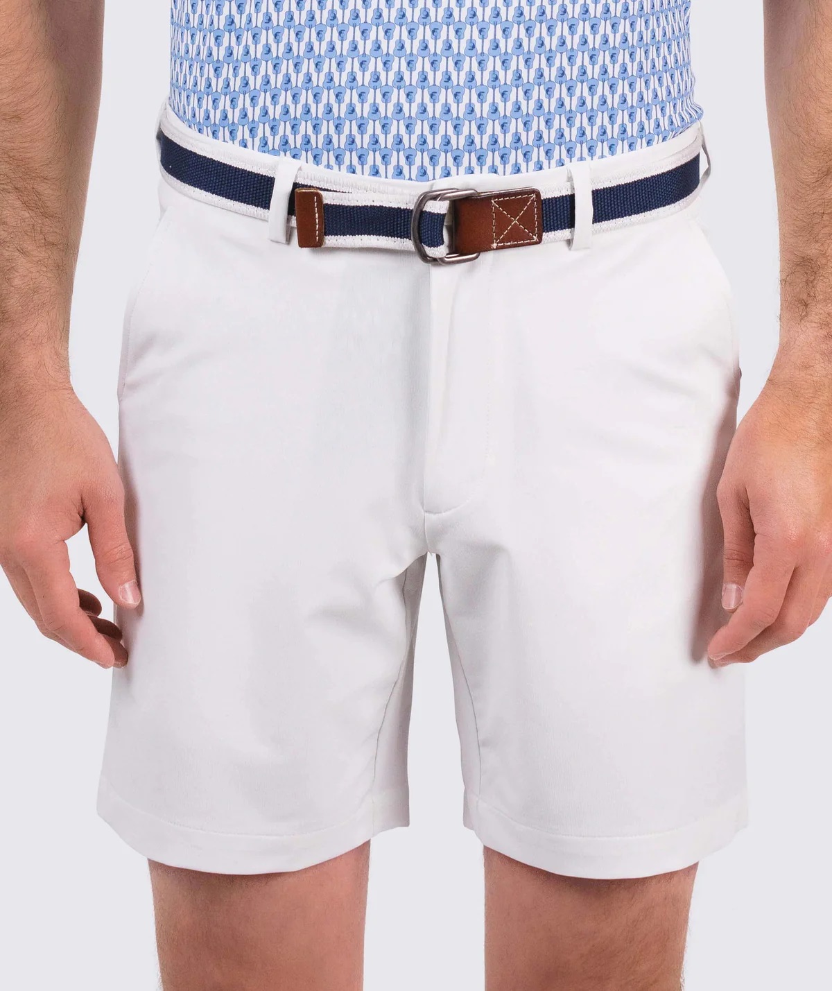 Turtleson Tri-Cities Stretch Performance Flat Front Golf Shorts Men - Picture 2 of 4