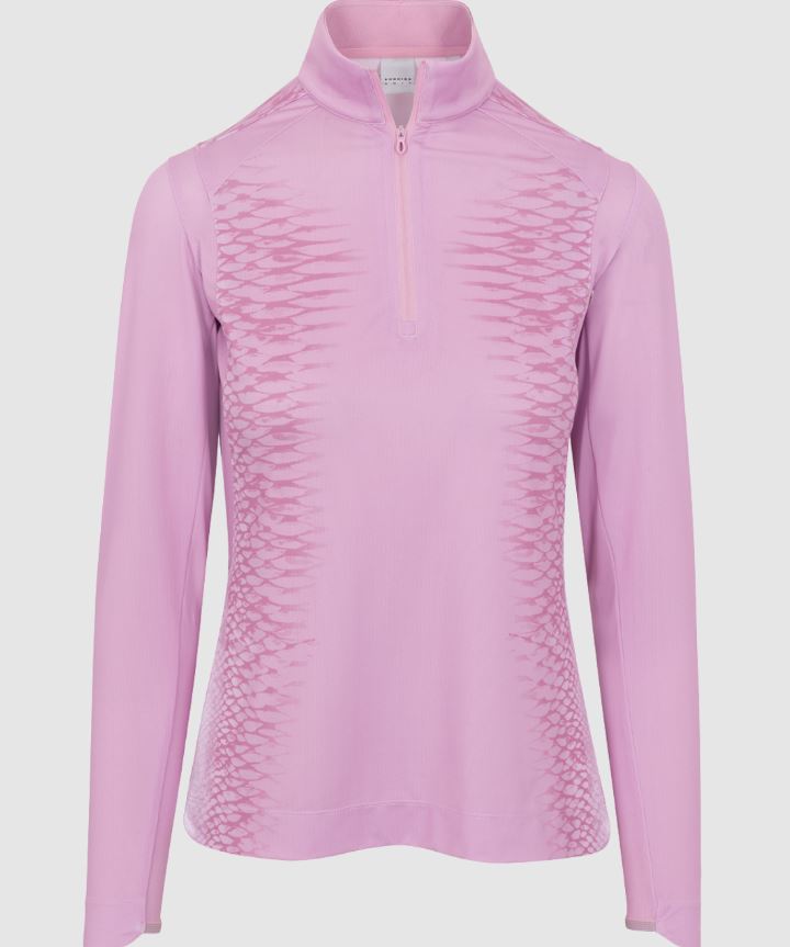 Dunning Alana Ventilated 1/4 Zip Golf Pull Over Outerwear Women - Picture 3 of 4