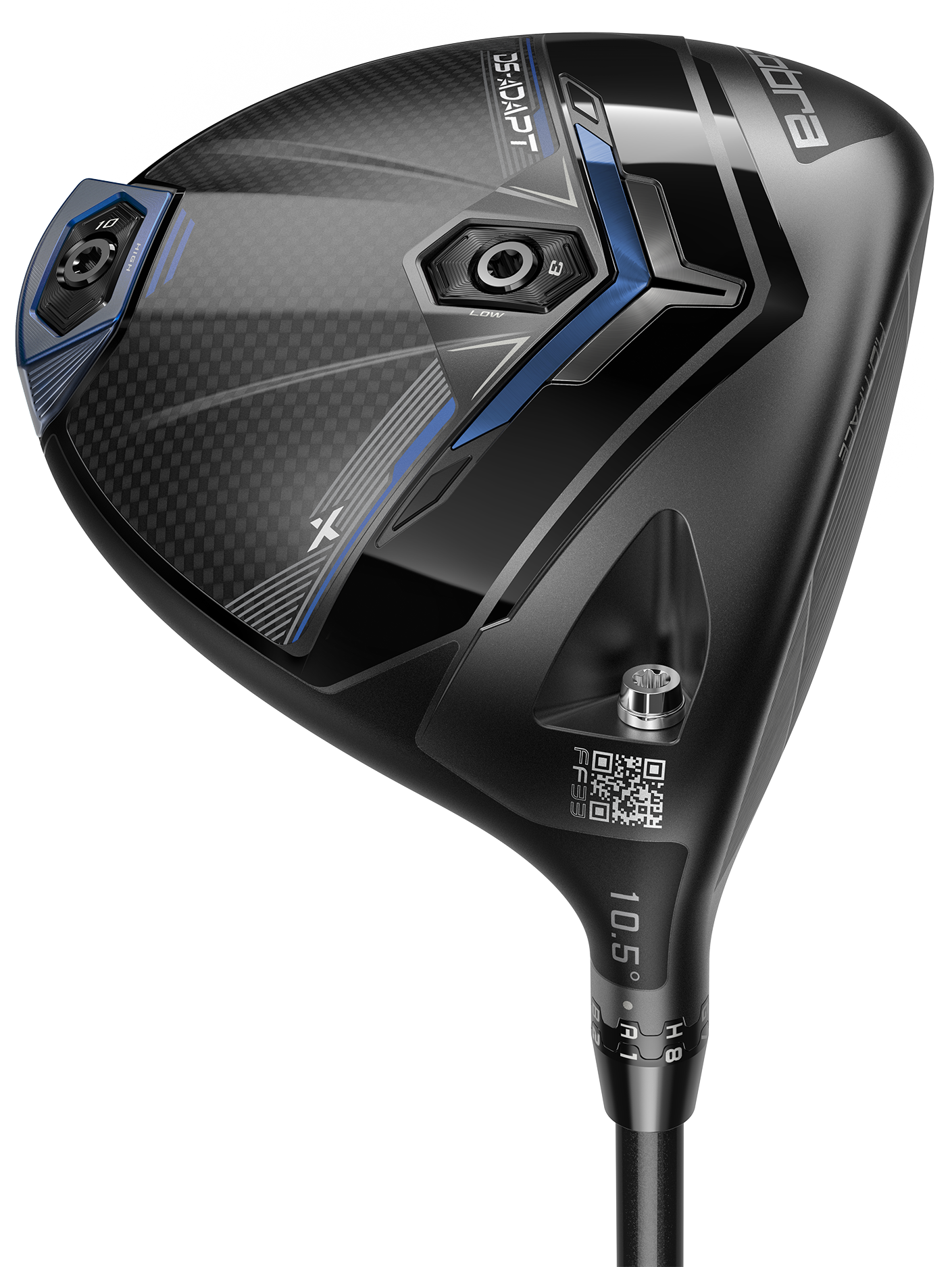Left Hand Cobra DS ADAPT X 9* Driver Regular Mitsubishi Tensei AV
