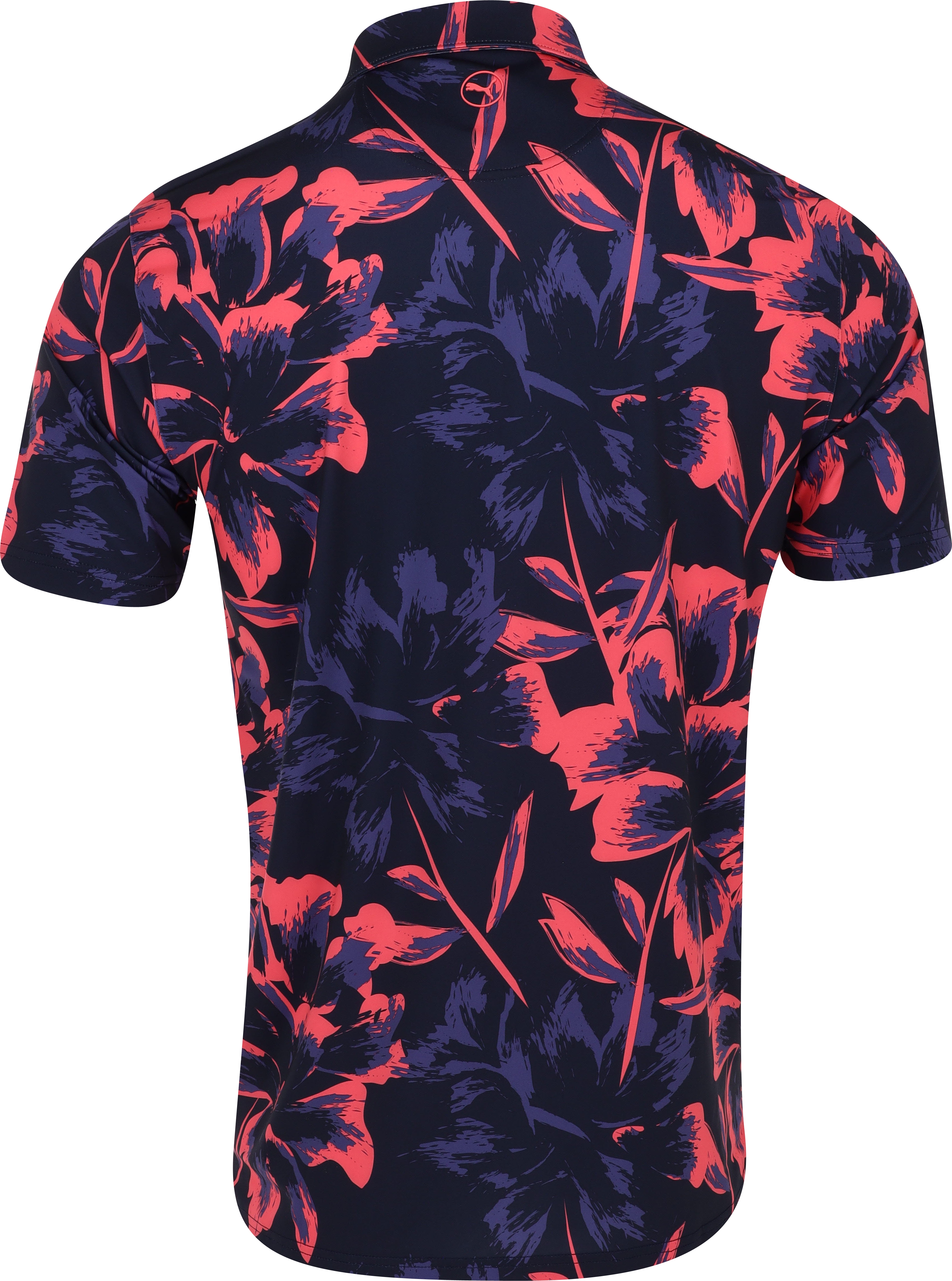 Puma MATTR Broken Flower Deep Navy/Peach Frost Shirt Herren - Bild 17 von 20