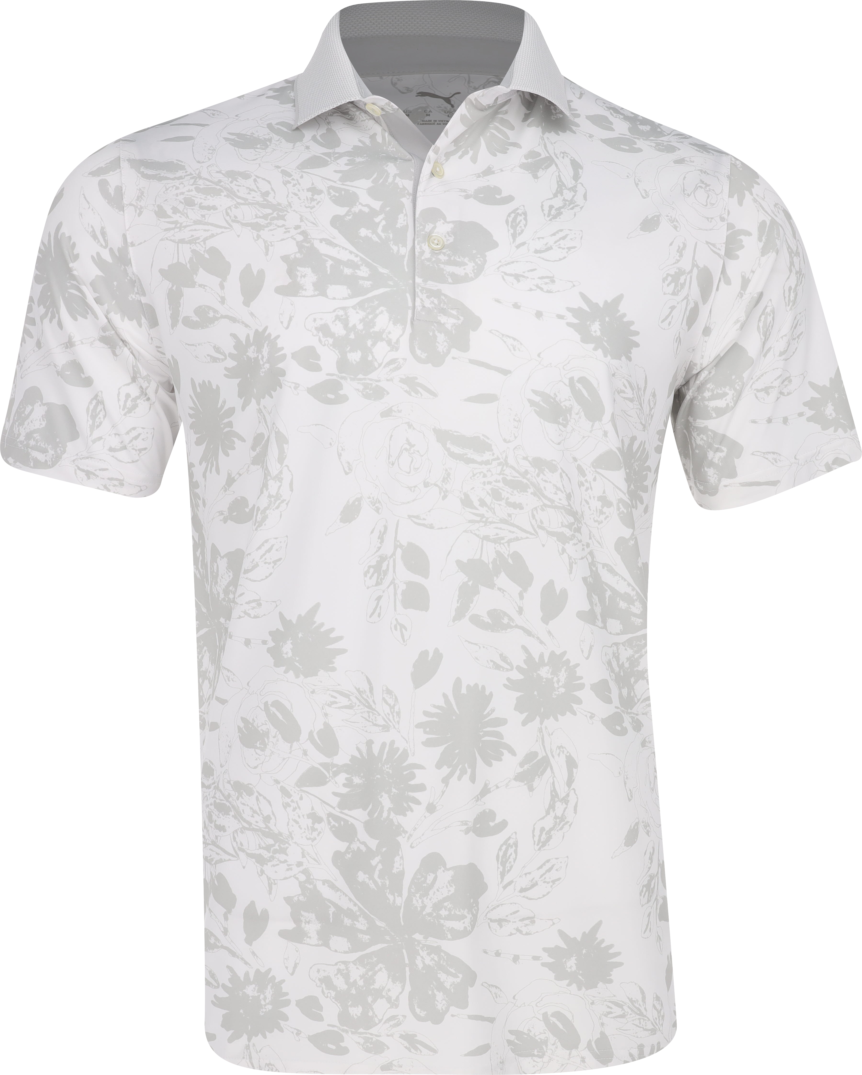 Puma MATTR Rose White Glow/Ash Gray Shirt Men - Picture 16 of 20