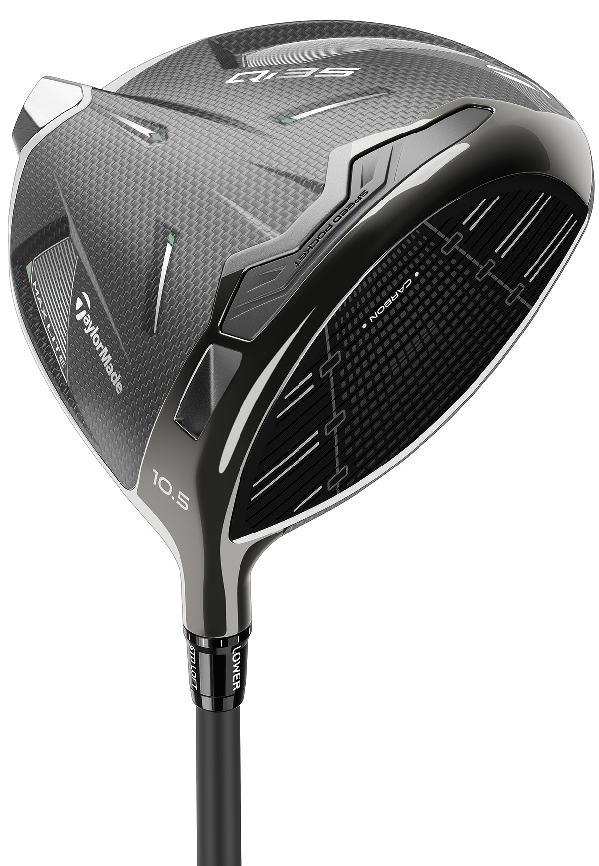 Left Hand TaylorMade Qi35 MAX Lite 10.5* Driver Sr Fujikura