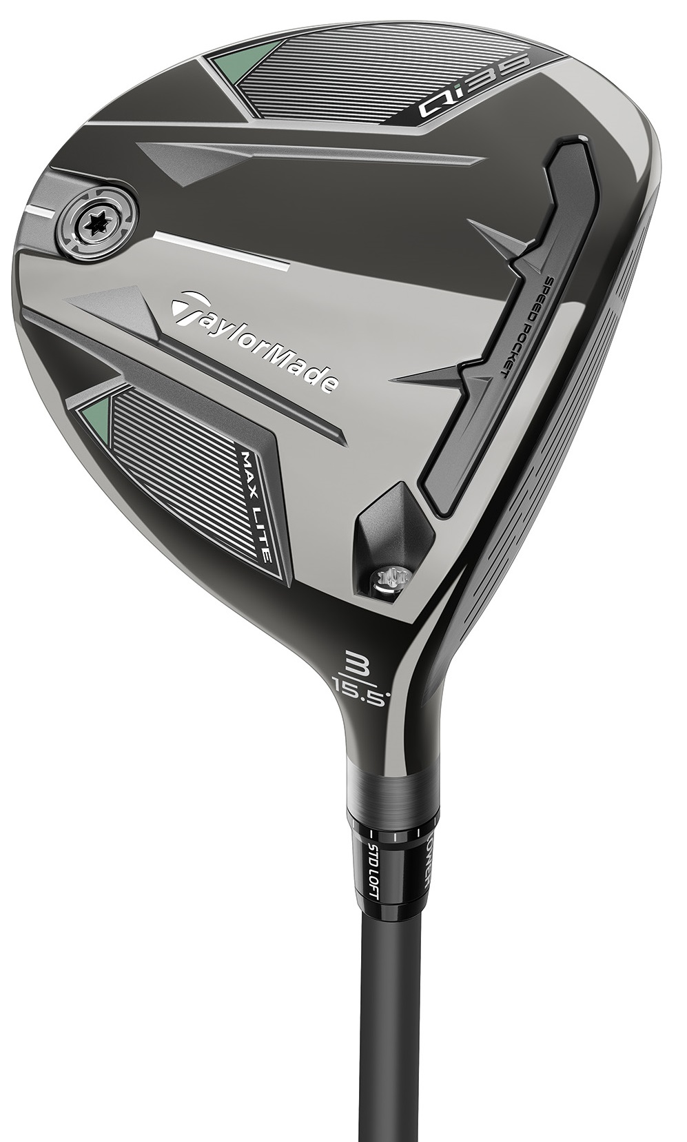 クラブ TaylorMade Qi35 FW speeder nx fw 55-SR TaylorMade Qi35 MAX Lite 15.5* 3 Wood Regular Fujikura Speeder NX