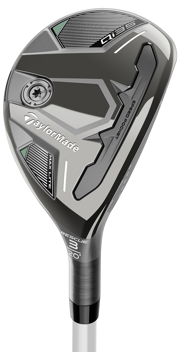 Women TaylorMade Qi35 MAX Lite Rescue 27* 5H Hybrid Air Speeder 40
