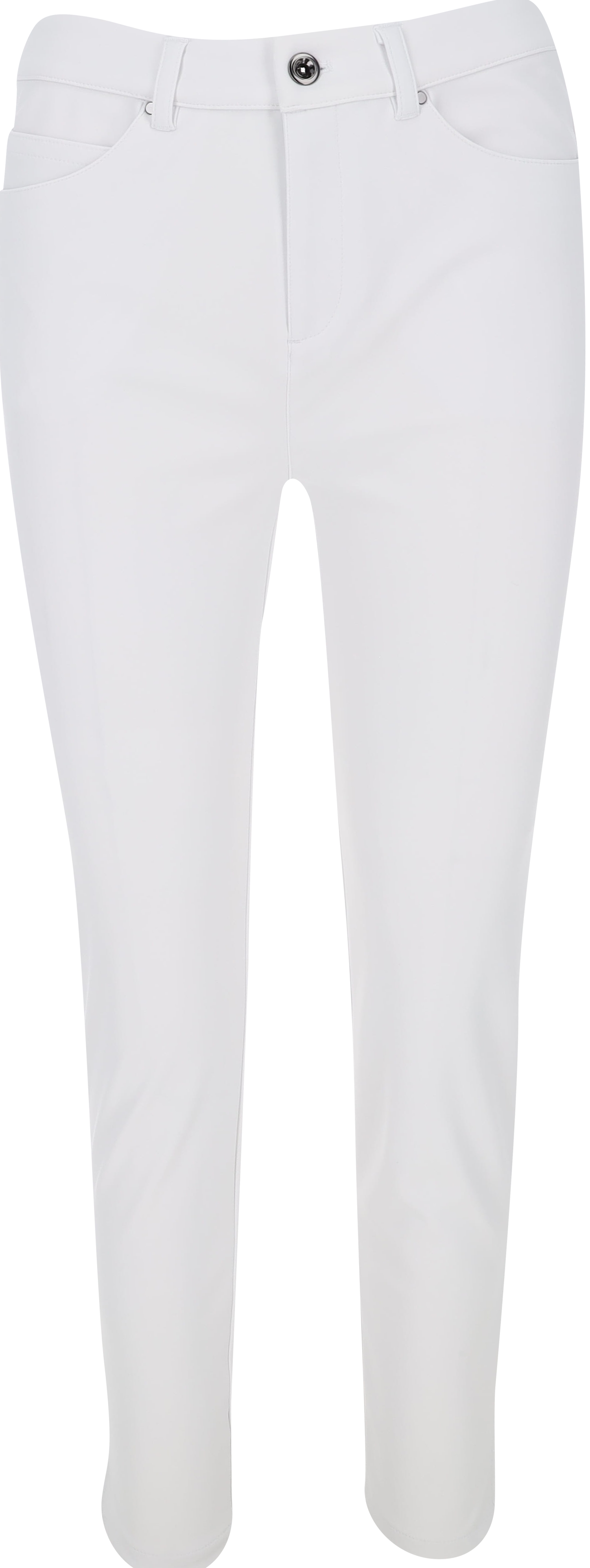 Greg Norman Lexi 28 Inch Stretch White Pants Women - Picture 9 of 12