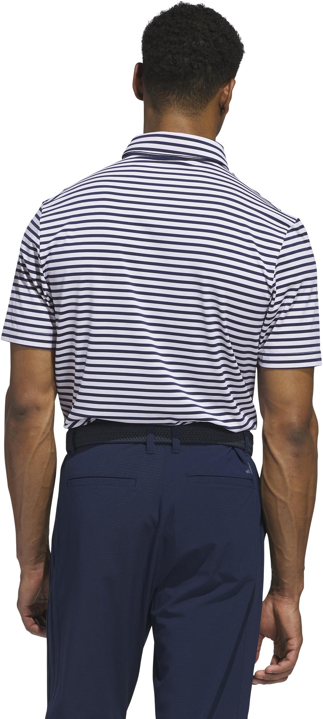 Adidas Ultimate365 Stripe White/Collegiate Navy Shirt Men - Picture 23 of 25
