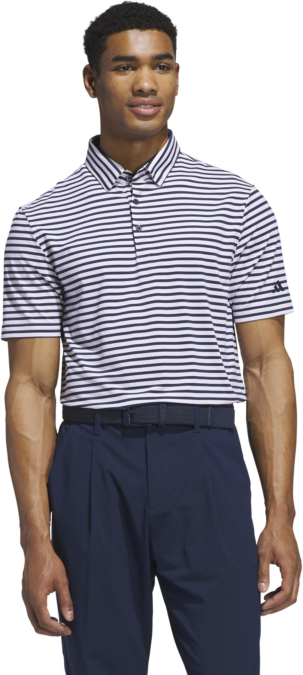 Adidas Ultimate365 Stripe White/Collegiate Navy Shirt Men - Picture 22 of 25