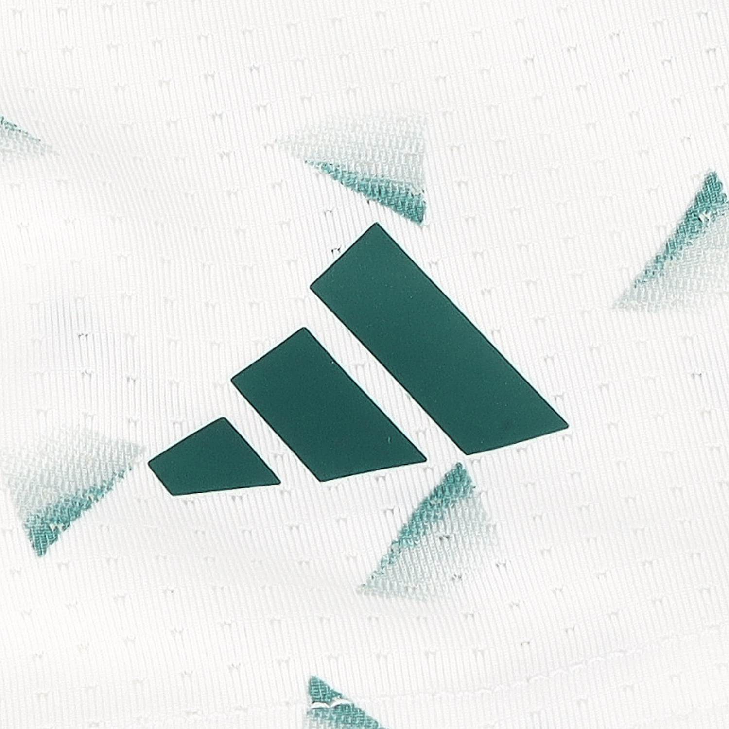 Adidas Ultimate365 Printed Faded Triangle Mesh White/Collegiate Green Shirt Men - Picture 9 of 15