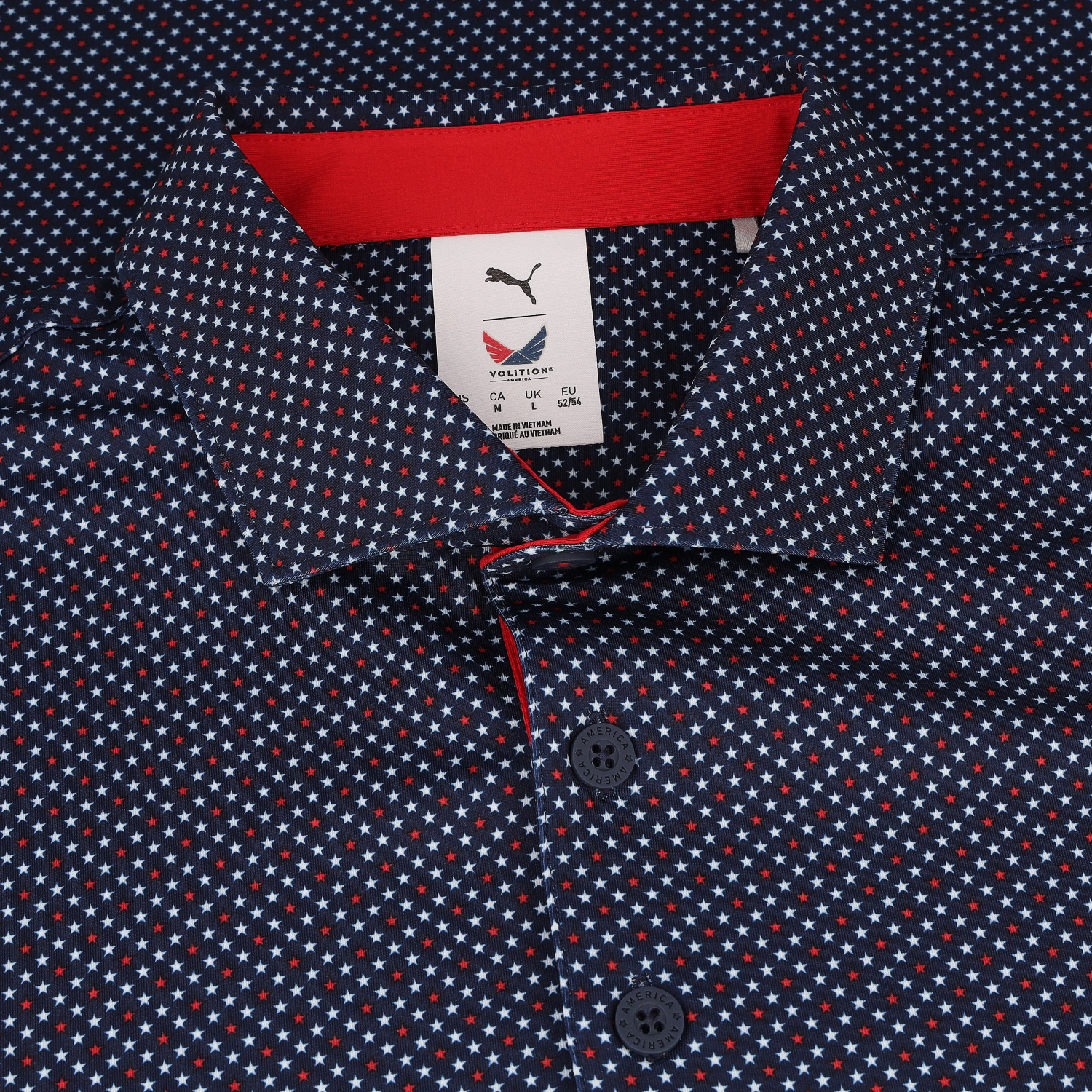 Puma Puma X Volition Micro Star Deep Navy Shirt Men - Picture 10 of 15
