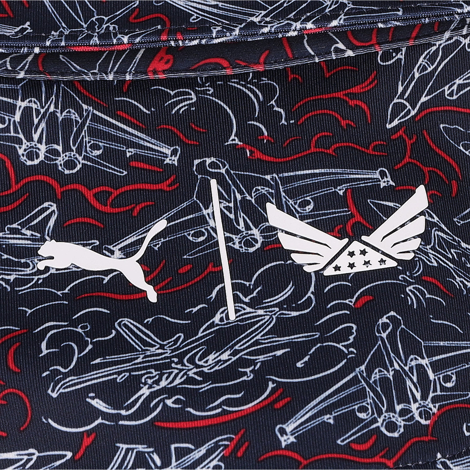 Puma Puma X Volition Jet Lines Deep Navy Shirt Men - Picture 8 of 17