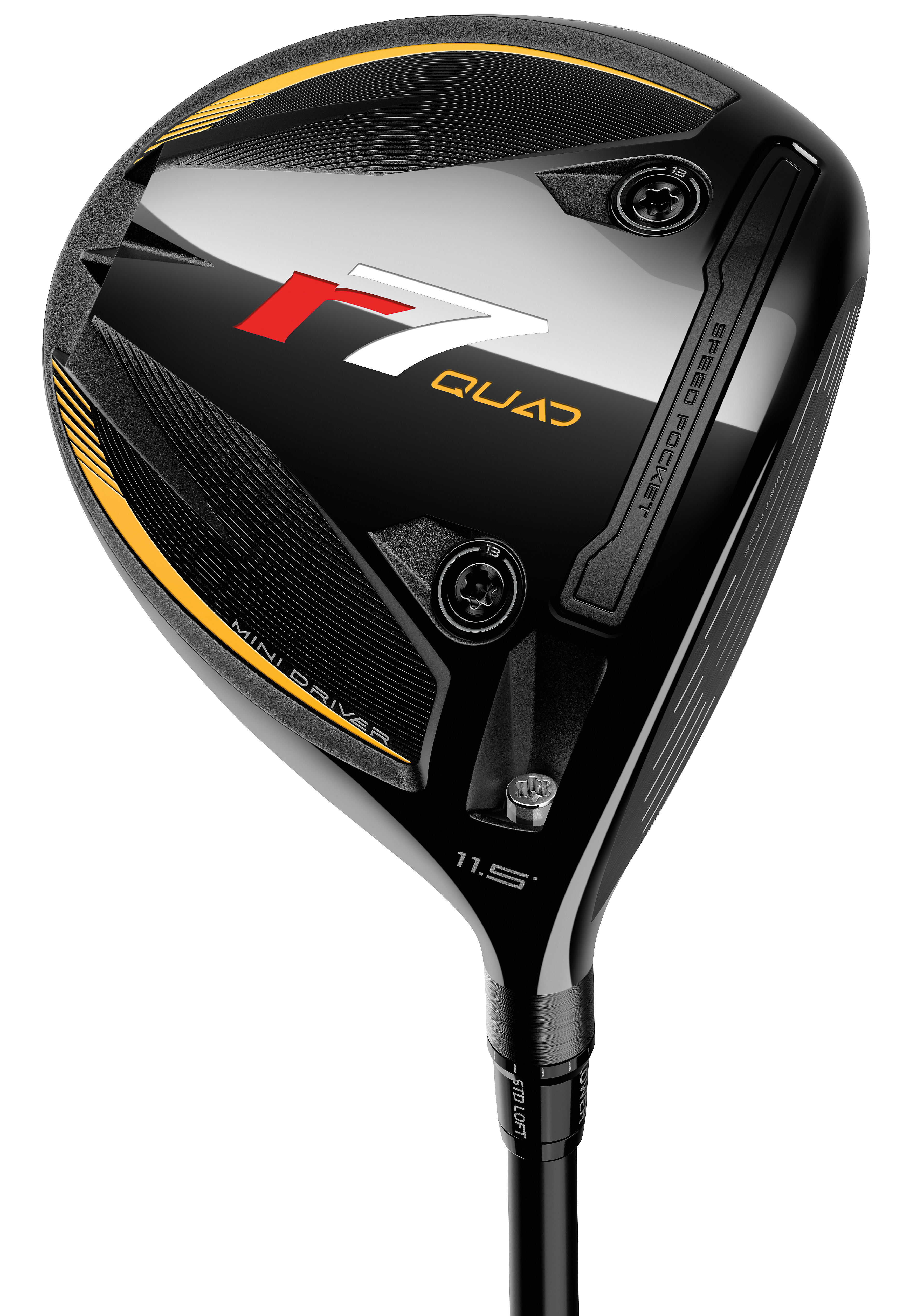 TaylorMade r7 Quad Mini 11.5* Driver Stiff Graphite Excellent