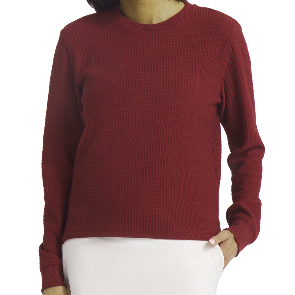 Puma Boulder Ruby Shimmer Pullover Damen - Bild 4 von 17