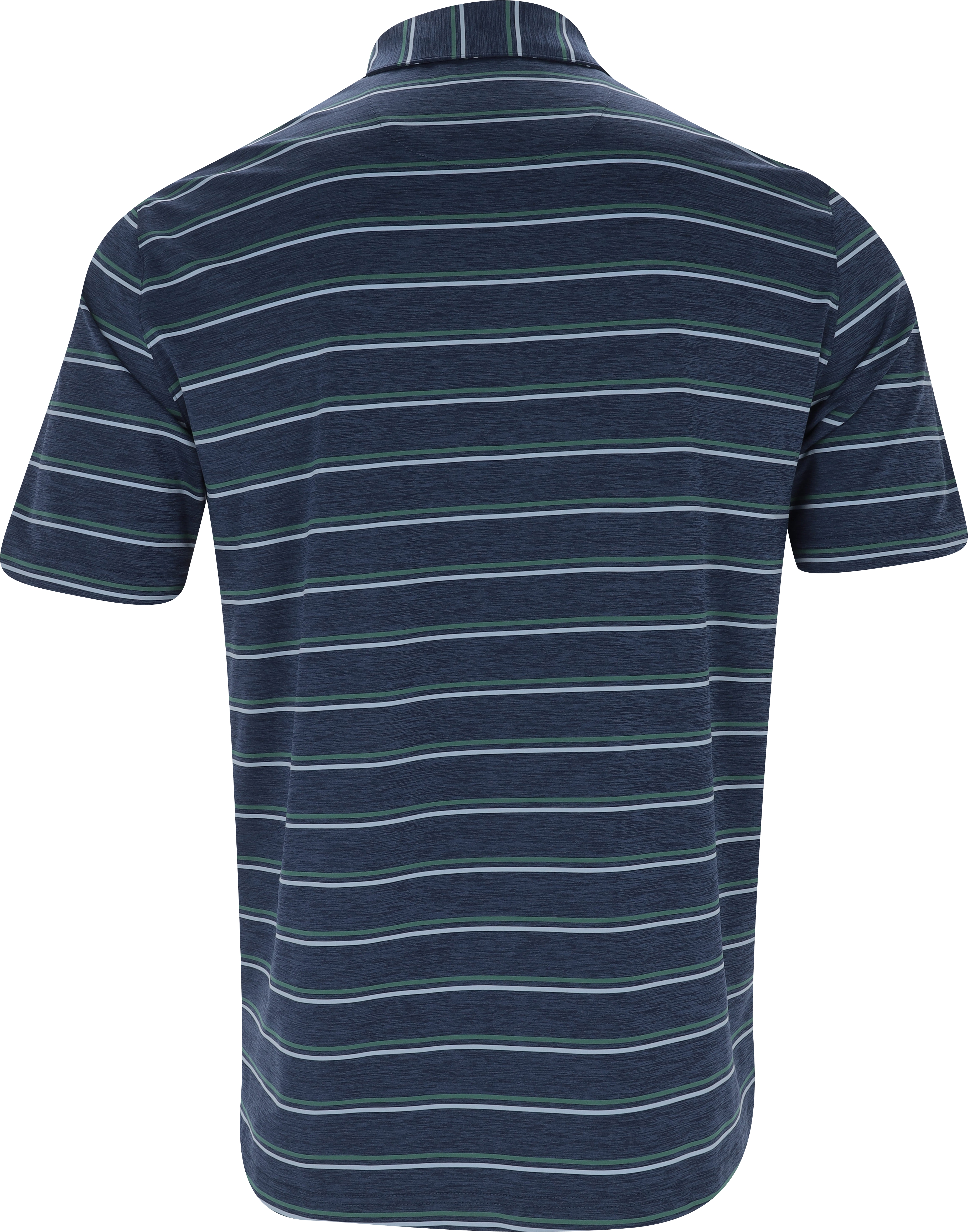 Greg Norman ML75 Stretch Jersey Escape Stripe Nocturne Shirt Men - Picture 8 of 10