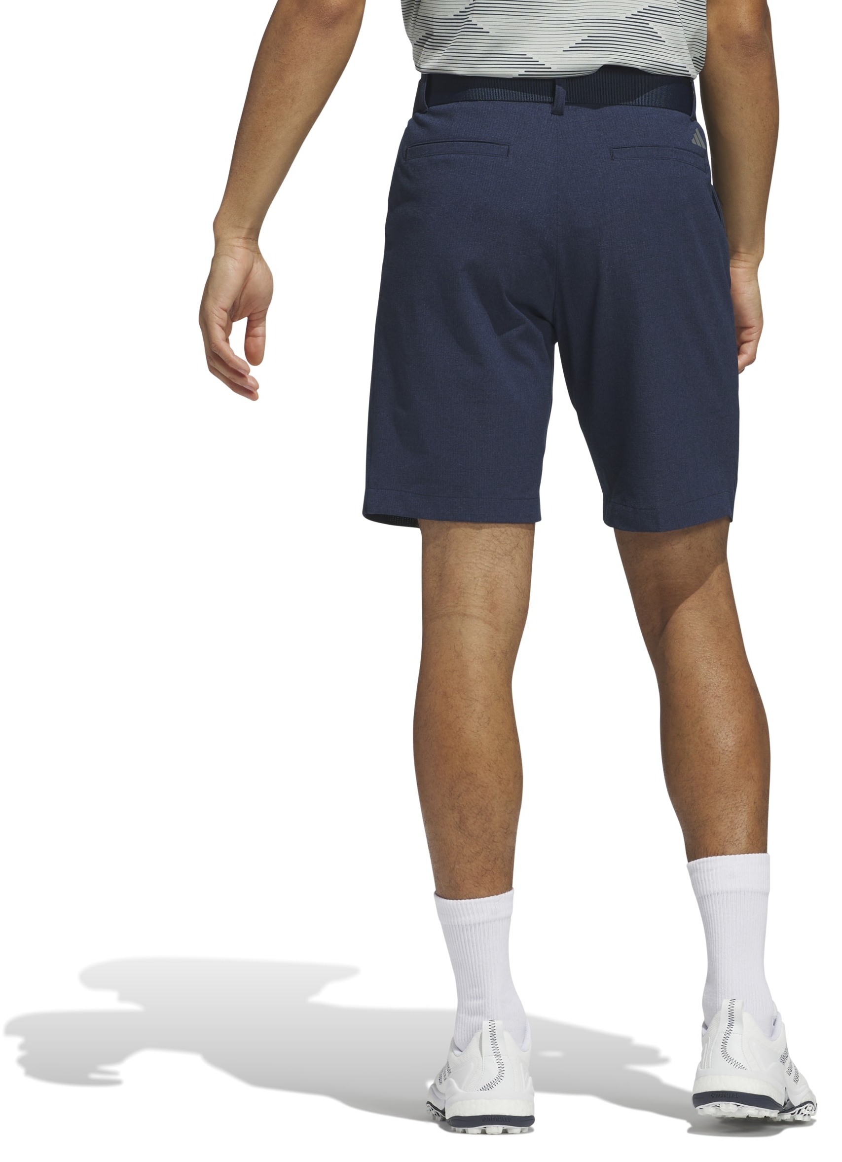 Adidas Ultimate365 Textured 9 Inch Golf Collegiate Navy Shorts Men - Picture 18 of 30