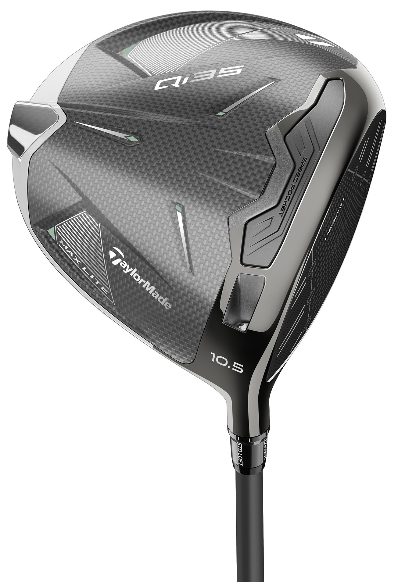 TaylorMade Qi35 MAX Lite LME 12* Driver Regular Fujikura Speeder 